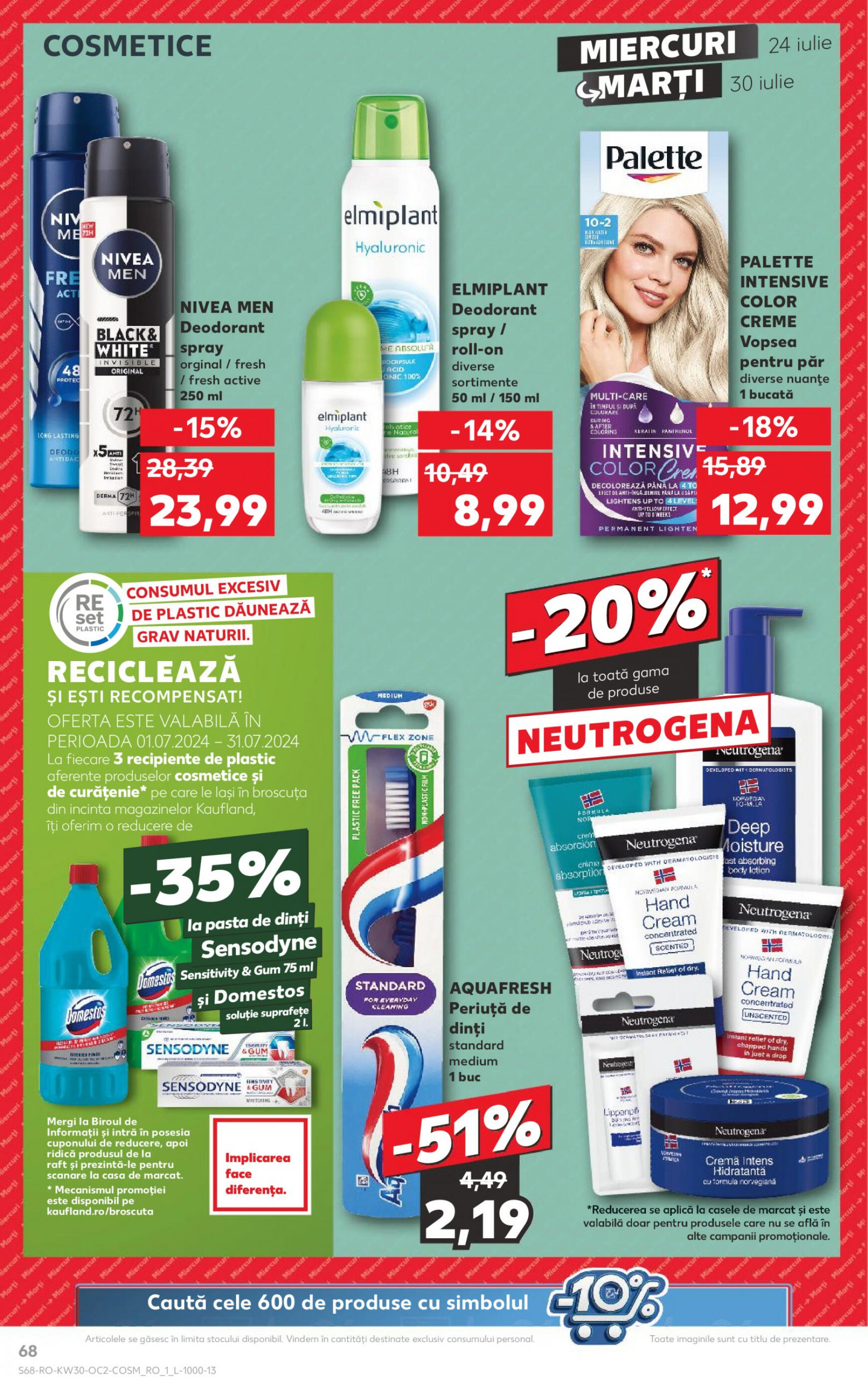 kaufland - Catalog nou Kaufland 24.07. - 30.07. - page: 68