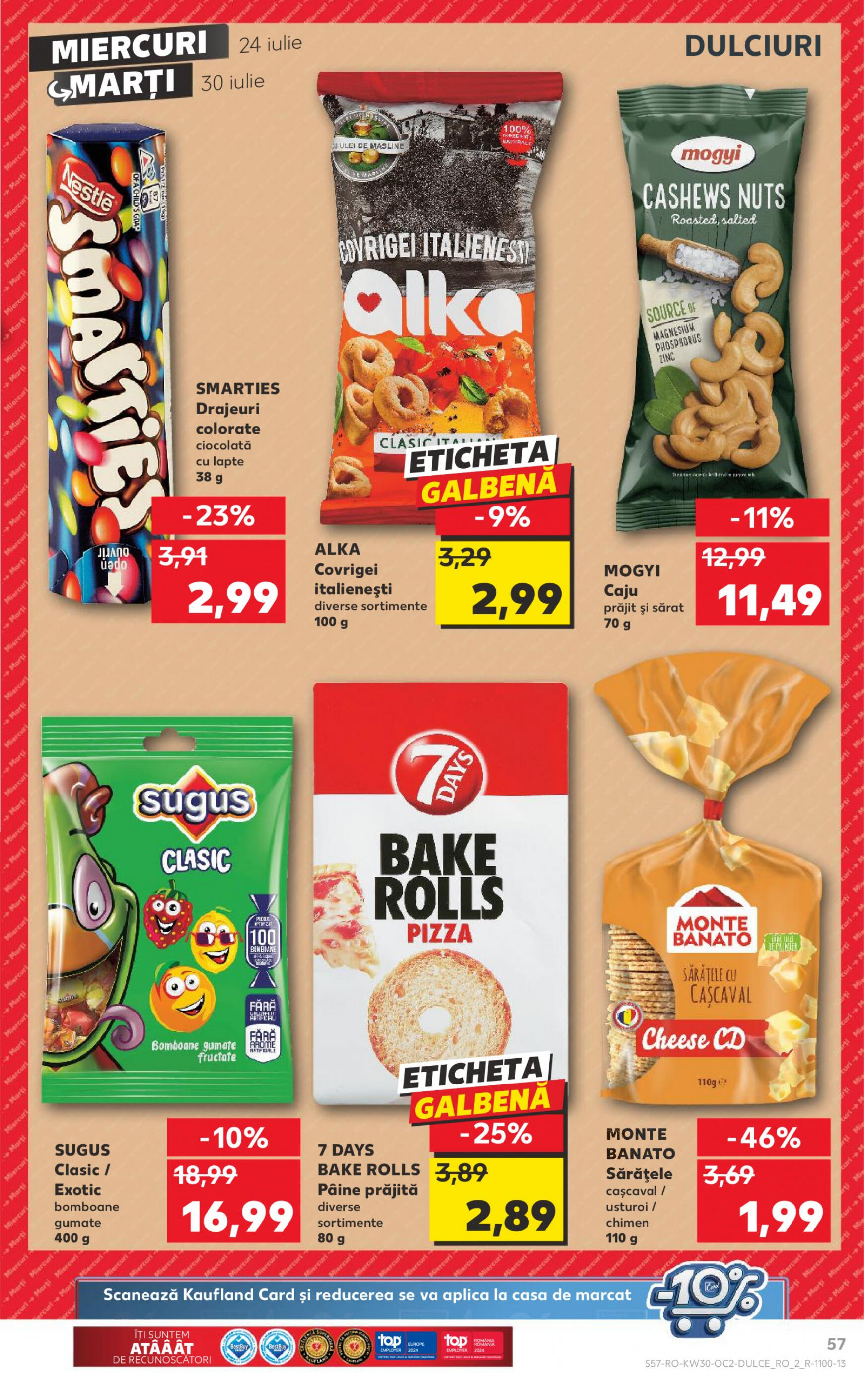 kaufland - Catalog nou Kaufland 24.07. - 30.07. - page: 57