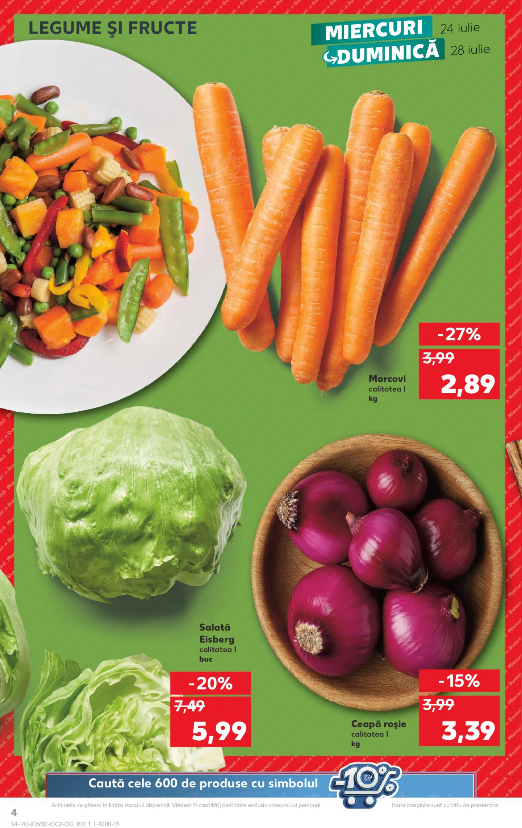 kaufland - Catalog nou Kaufland 24.07. - 30.07. - page: 4