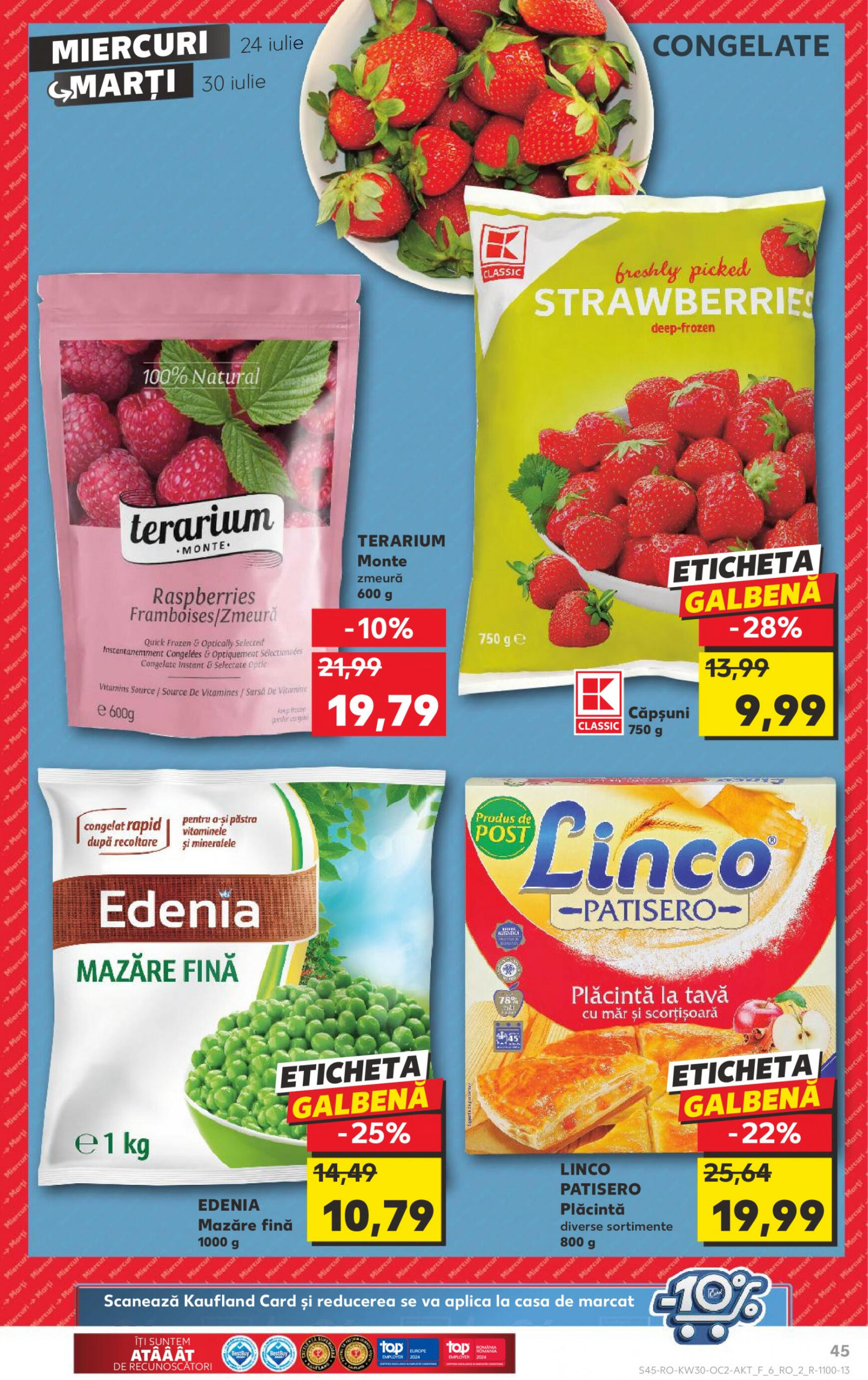 kaufland - Catalog nou Kaufland 24.07. - 30.07. - page: 45