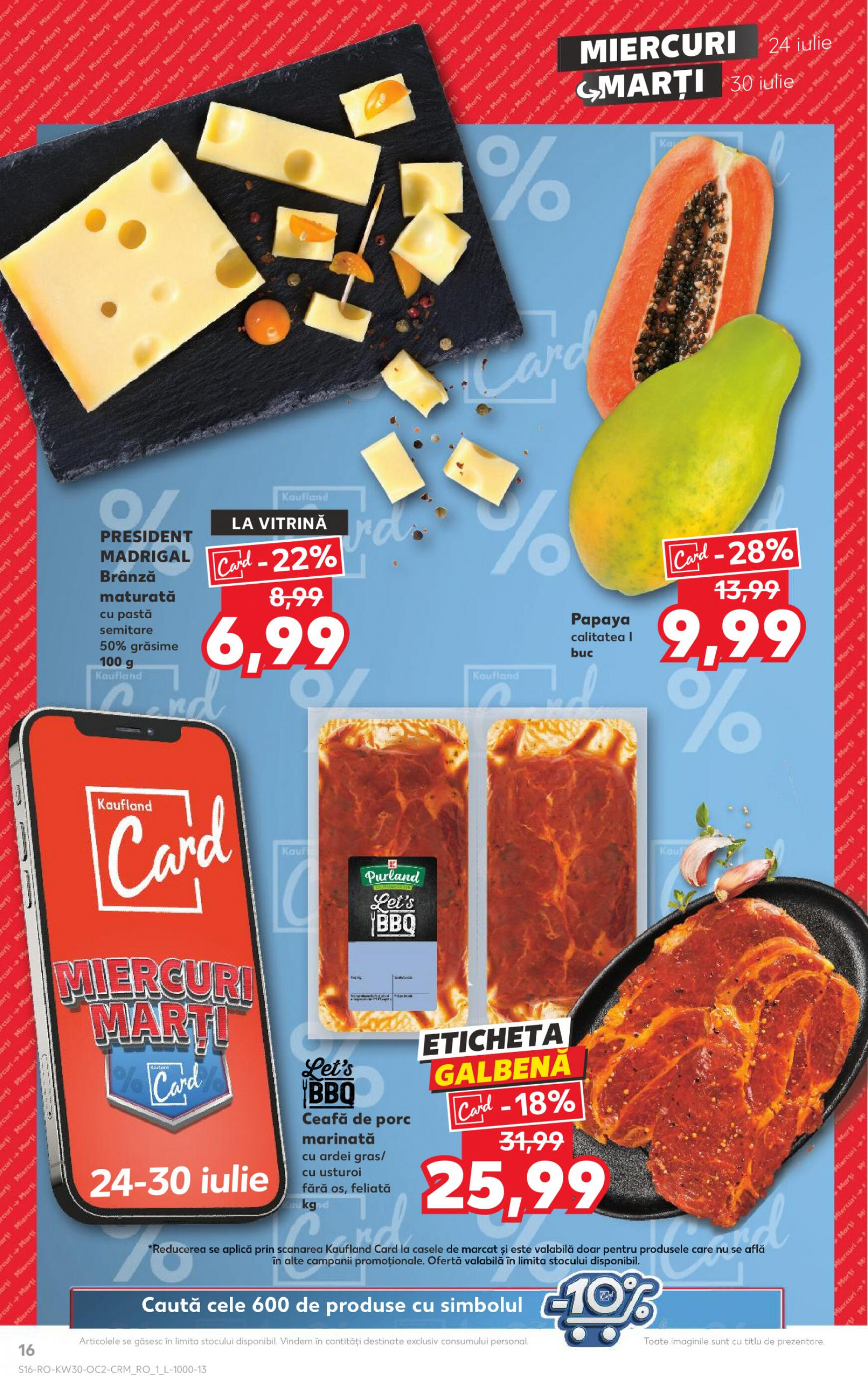 kaufland - Catalog nou Kaufland 24.07. - 30.07. - page: 16