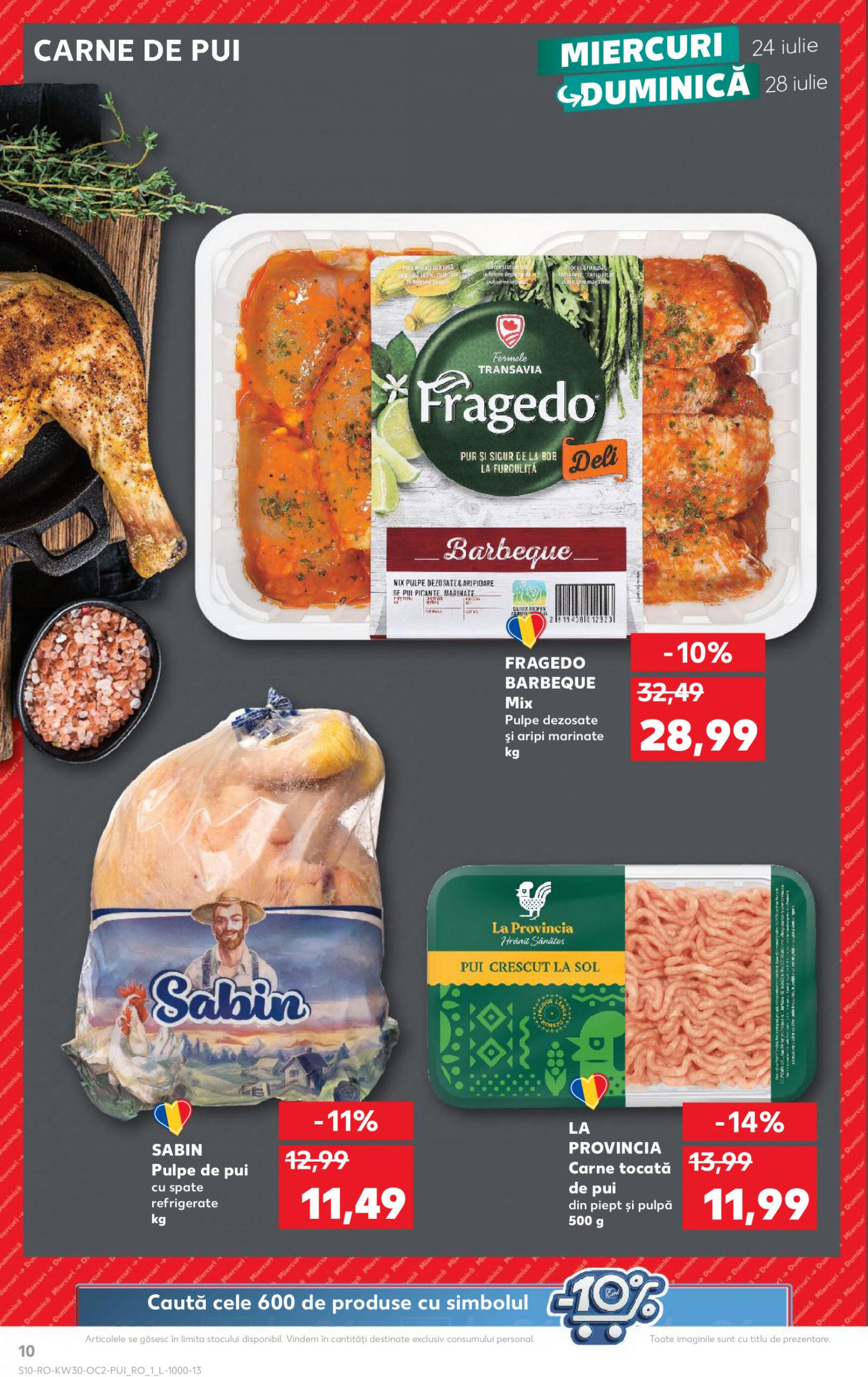 kaufland - Catalog nou Kaufland 24.07. - 30.07. - page: 10