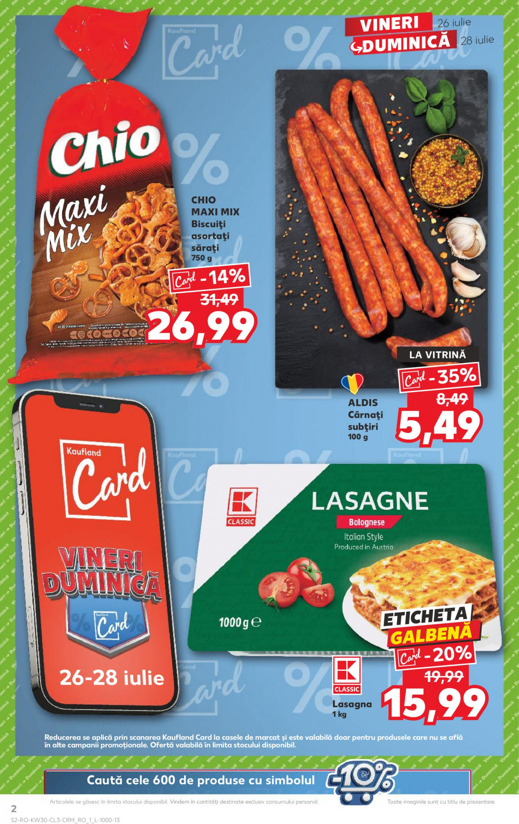 kaufland - Catalog nou Kaufland 26.07. - 28.07. - page: 2