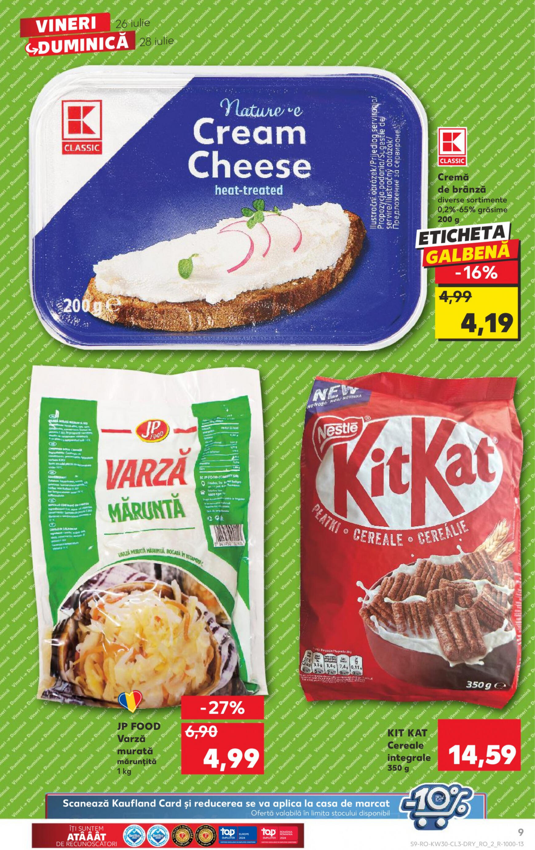 kaufland - Catalog nou Kaufland 26.07. - 28.07. - page: 9