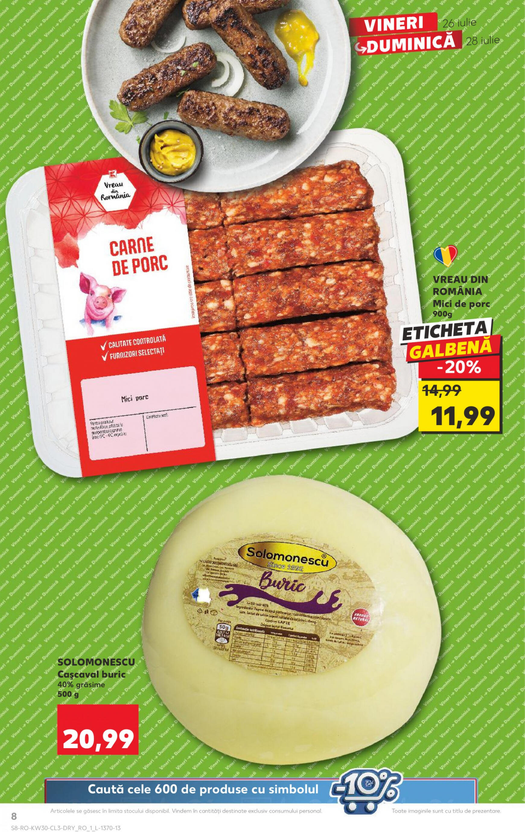 kaufland - Catalog nou Kaufland 26.07. - 28.07. - page: 8