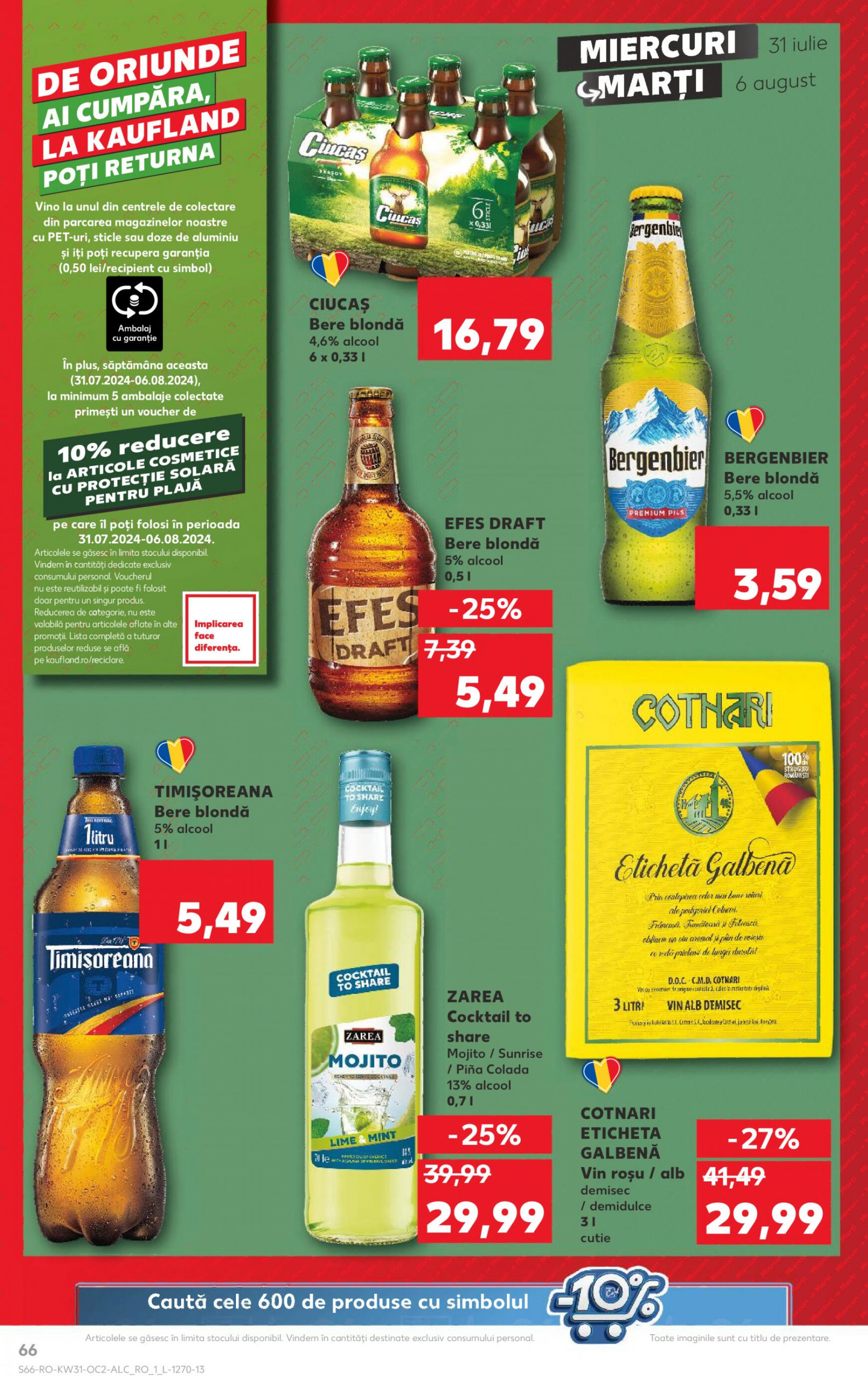 kaufland - Catalog nou Kaufland 31.07. - 06.08. - page: 66