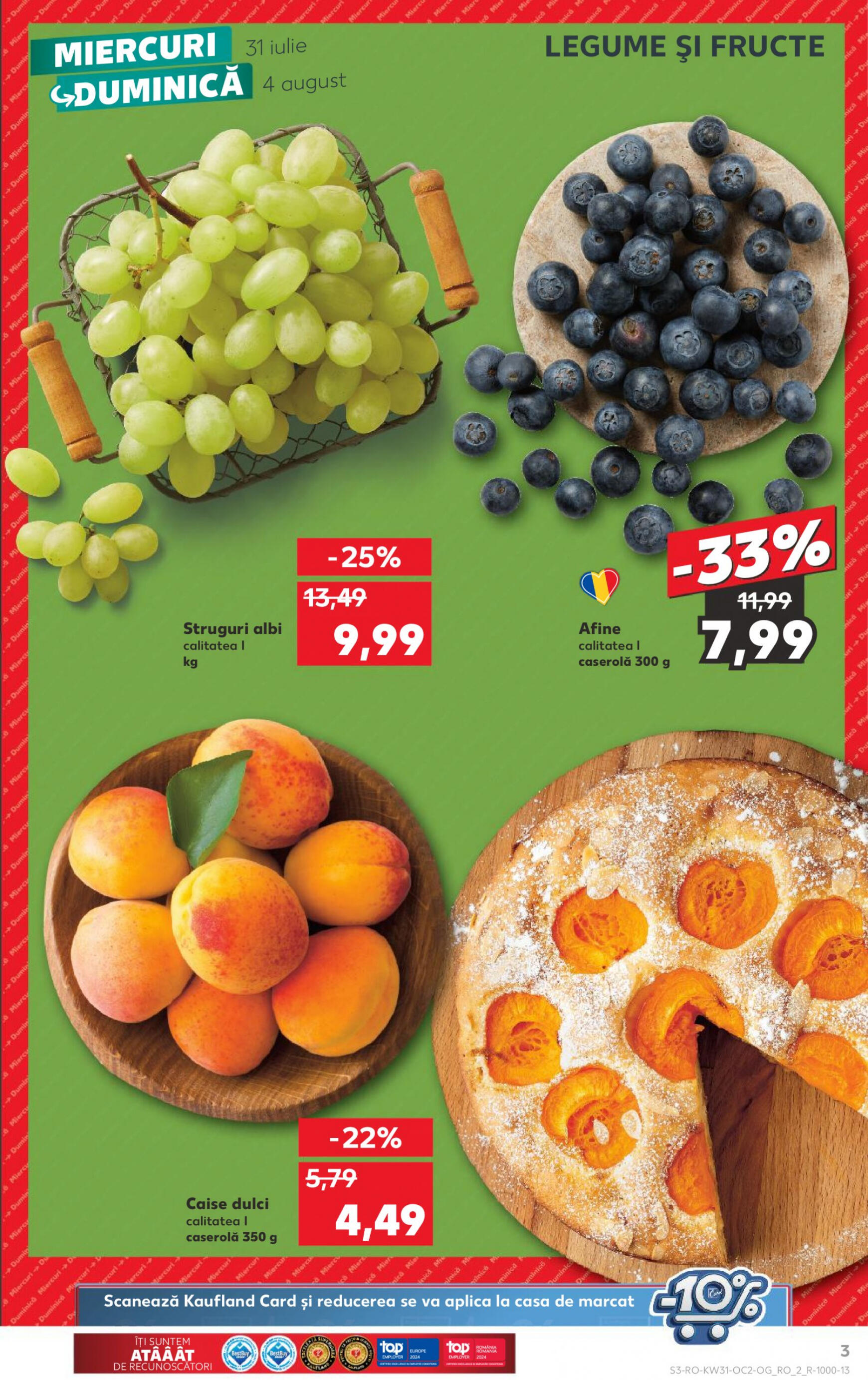 kaufland - Catalog nou Kaufland 31.07. - 06.08. - page: 3