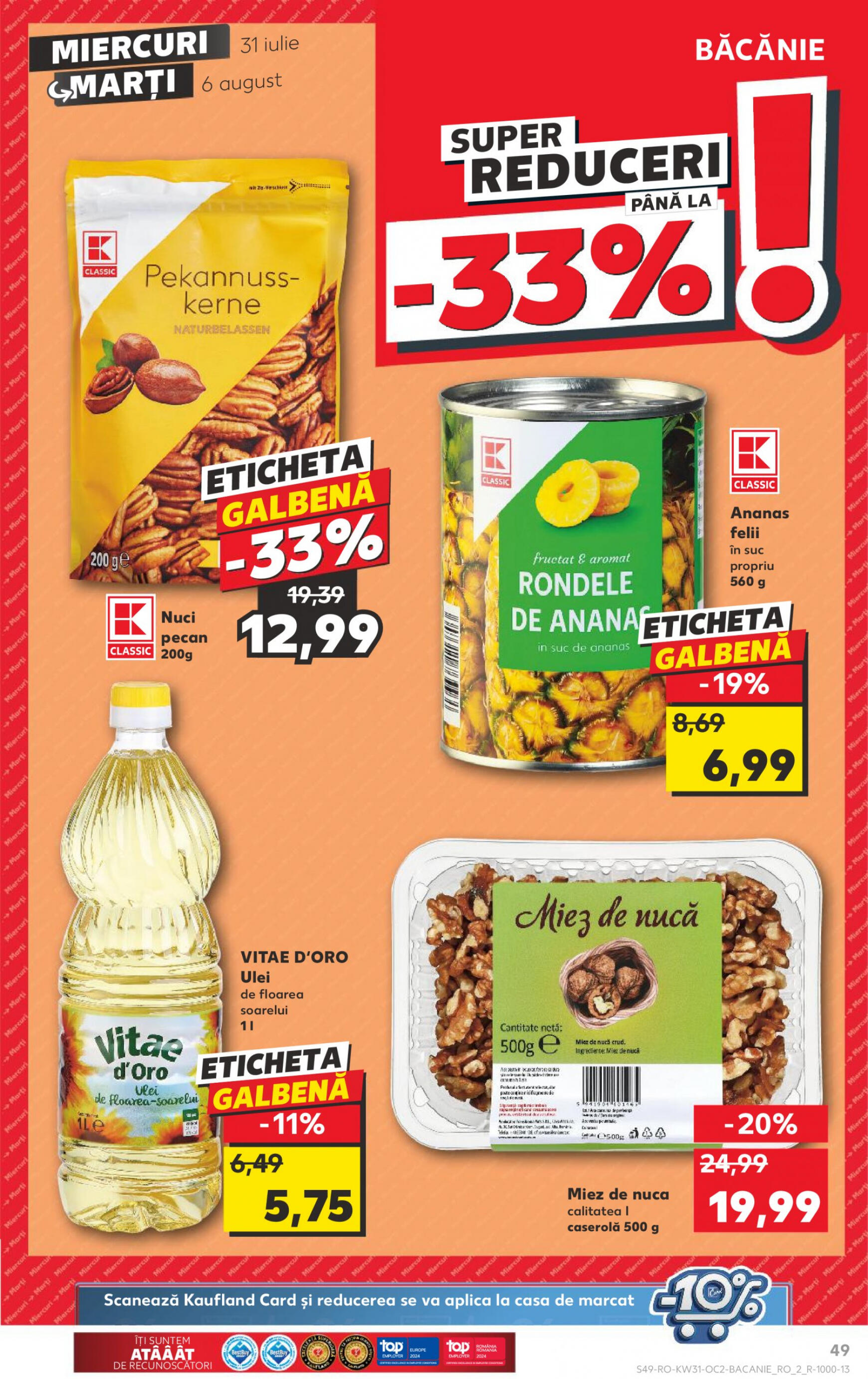 kaufland - Catalog nou Kaufland 31.07. - 06.08. - page: 49