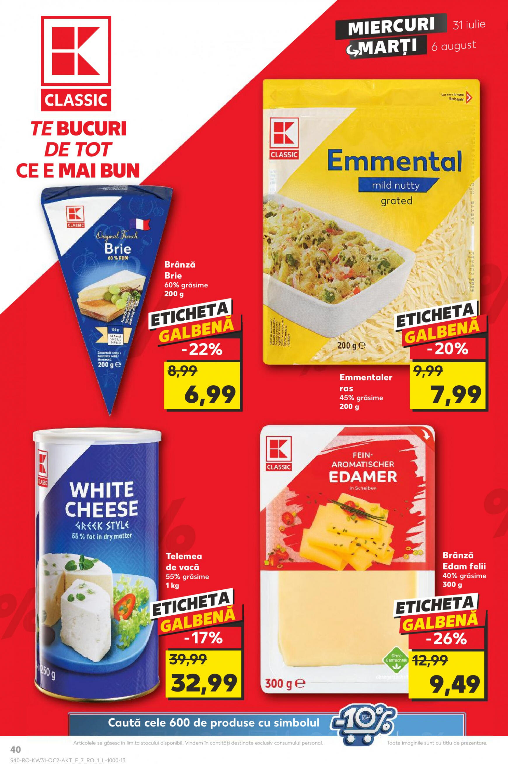 kaufland - Catalog nou Kaufland 31.07. - 06.08. - page: 40