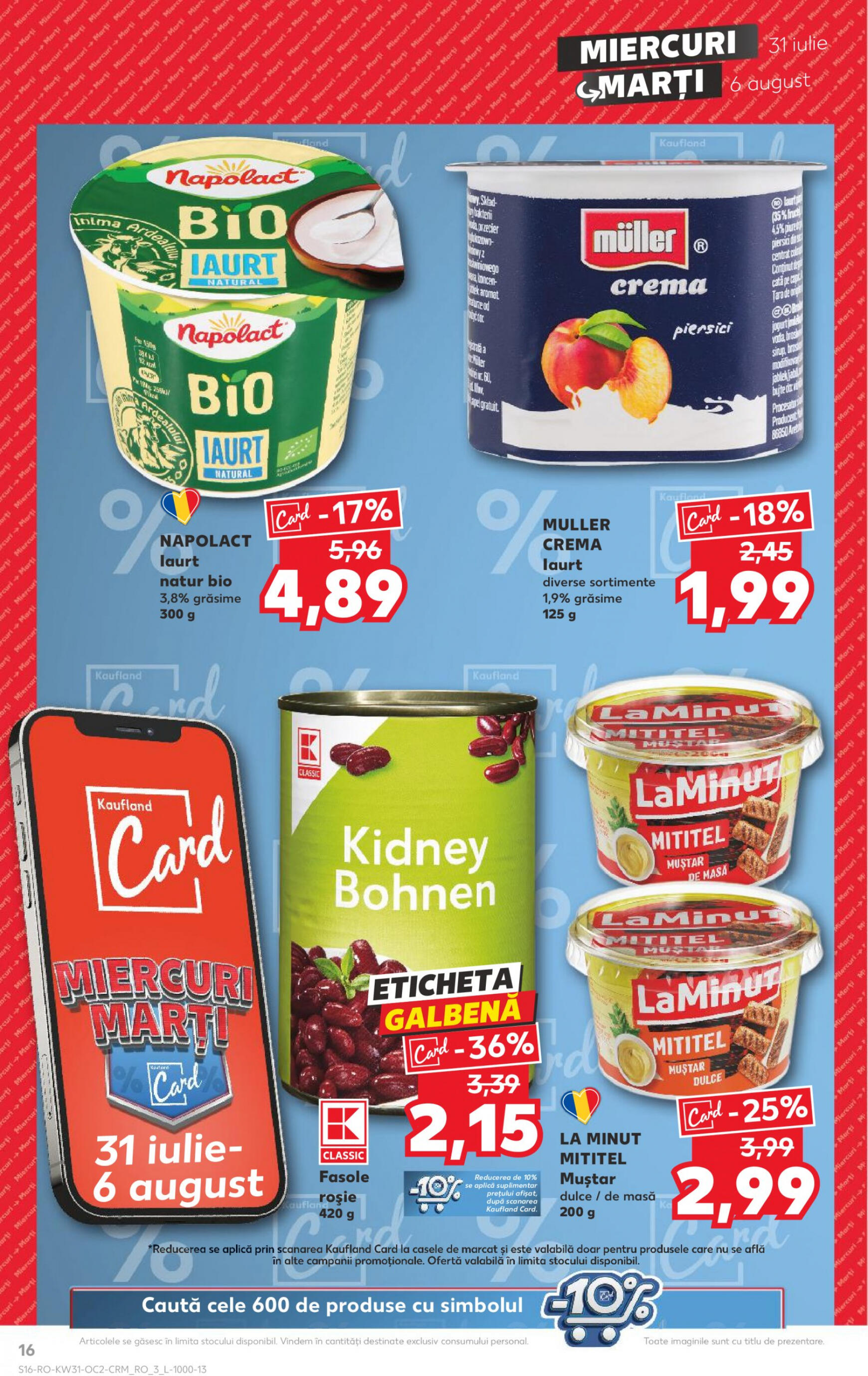 kaufland - Catalog nou Kaufland 31.07. - 06.08. - page: 16