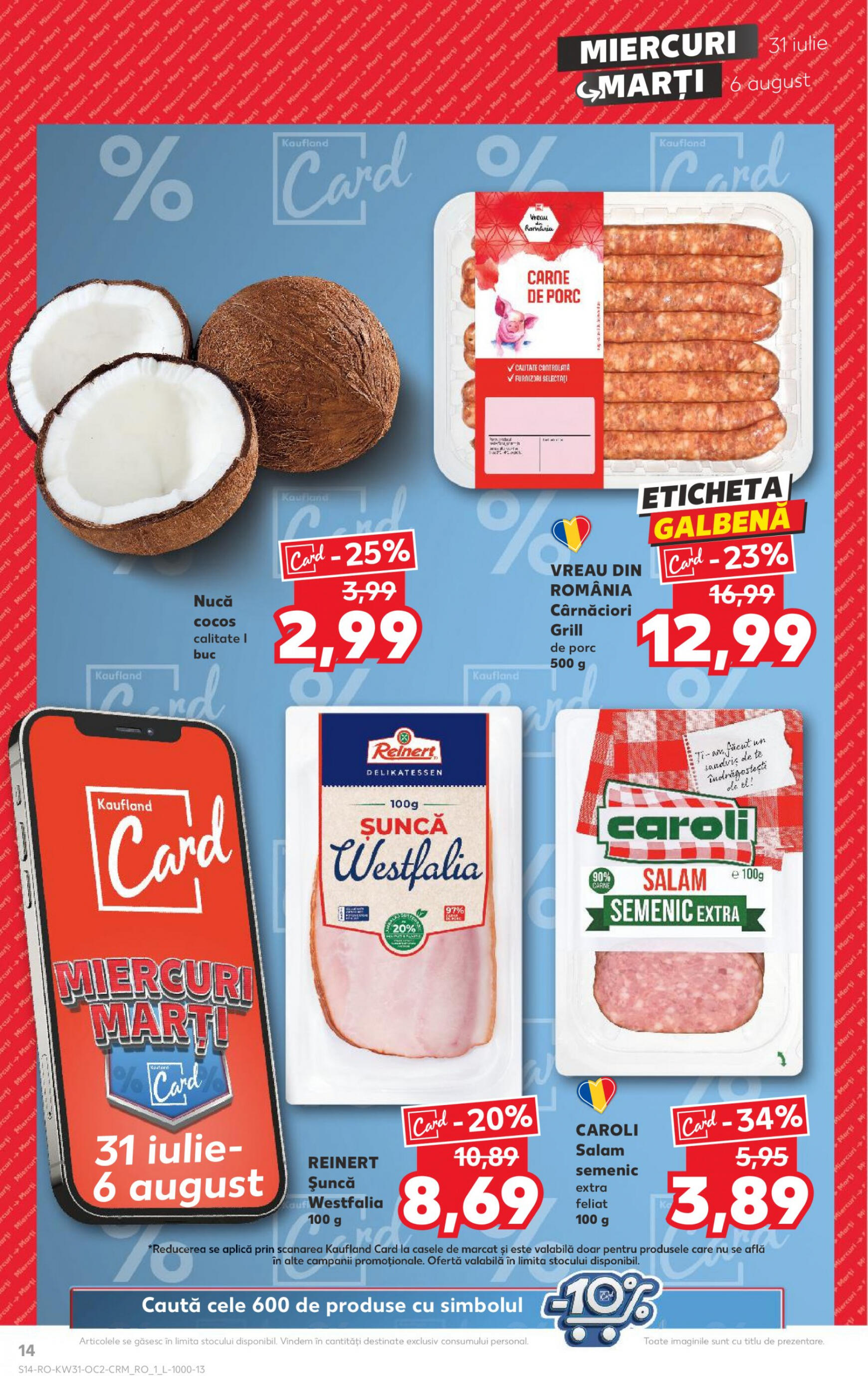 kaufland - Catalog nou Kaufland 31.07. - 06.08. - page: 14