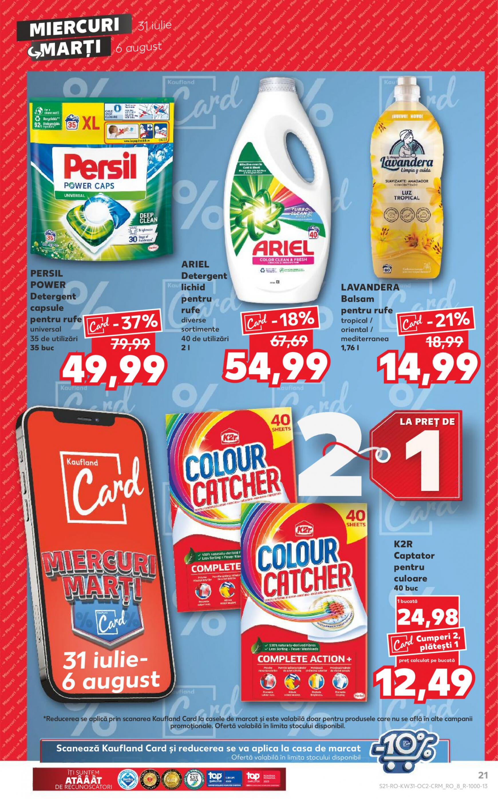 kaufland - Catalog nou Kaufland 31.07. - 06.08. - page: 21