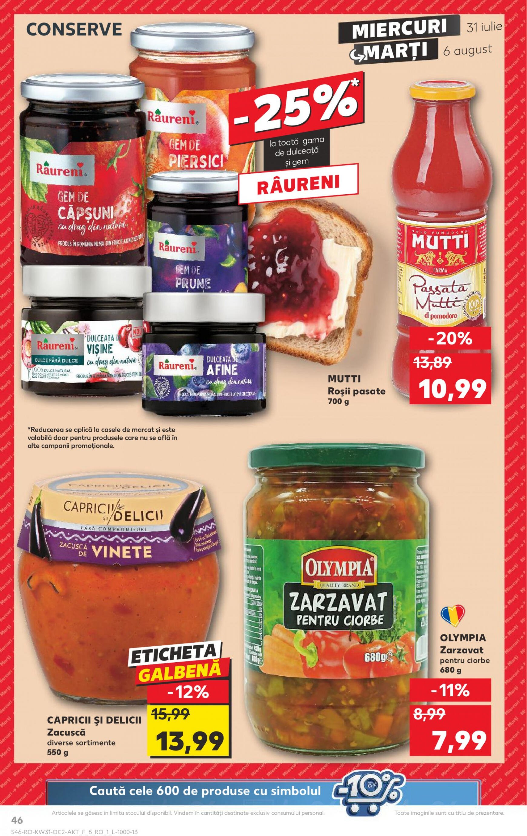 kaufland - Catalog nou Kaufland 31.07. - 06.08. - page: 46