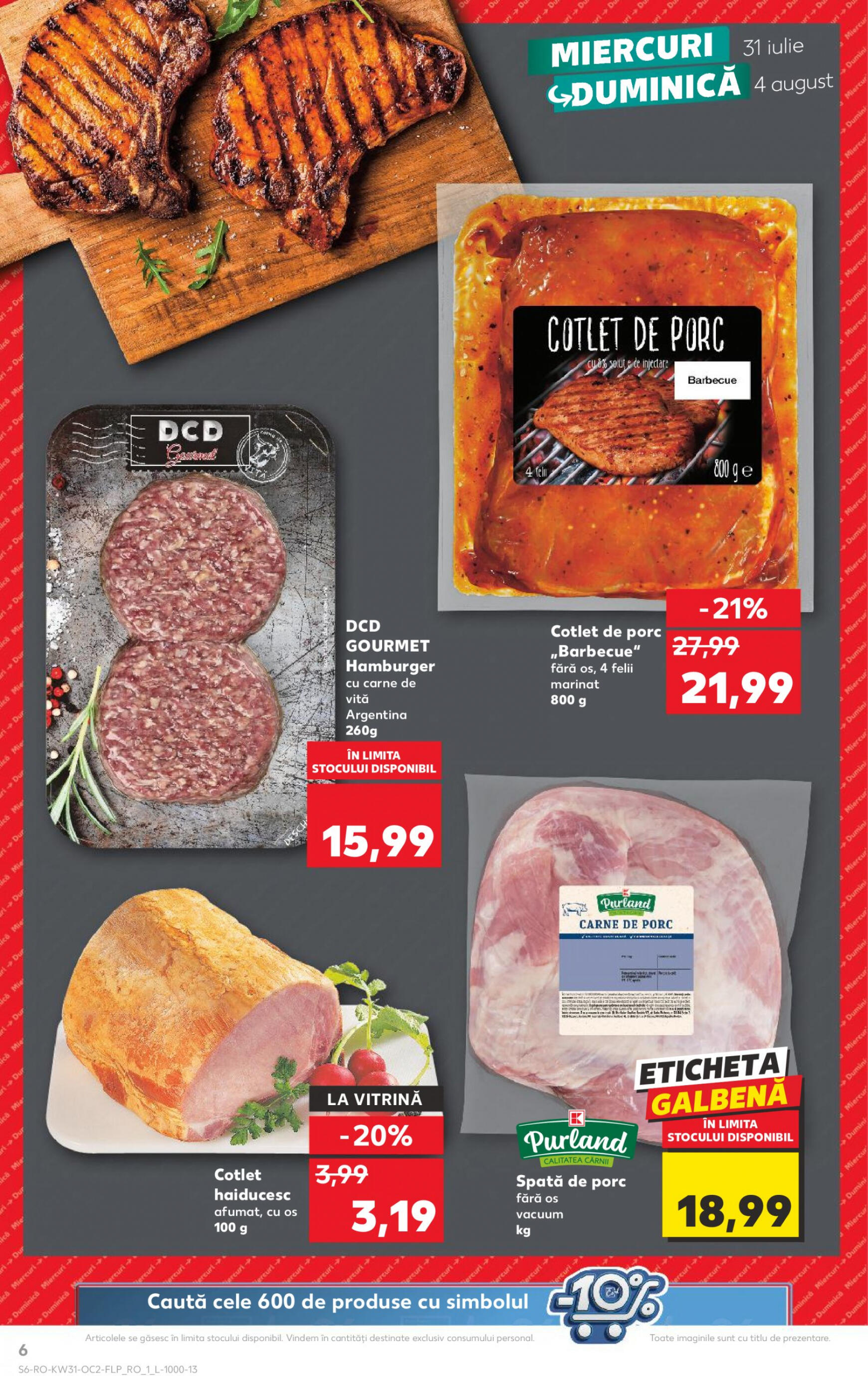 kaufland - Catalog nou Kaufland 31.07. - 06.08. - page: 6