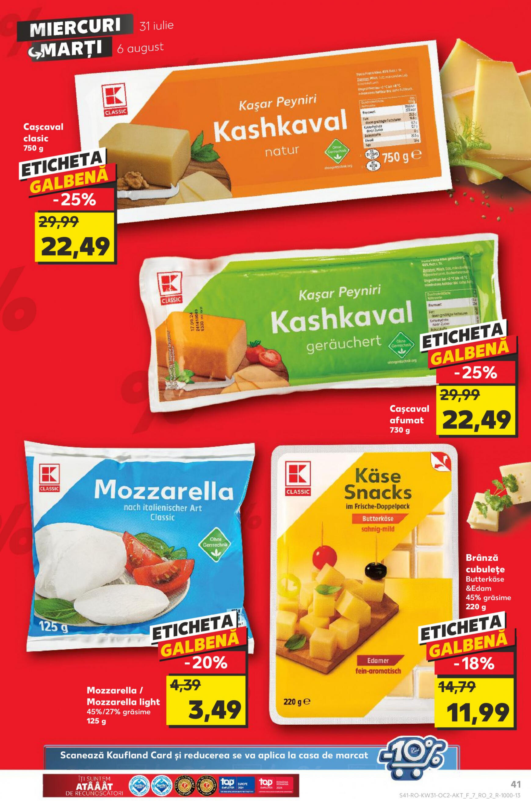 kaufland - Catalog nou Kaufland 31.07. - 06.08. - page: 41