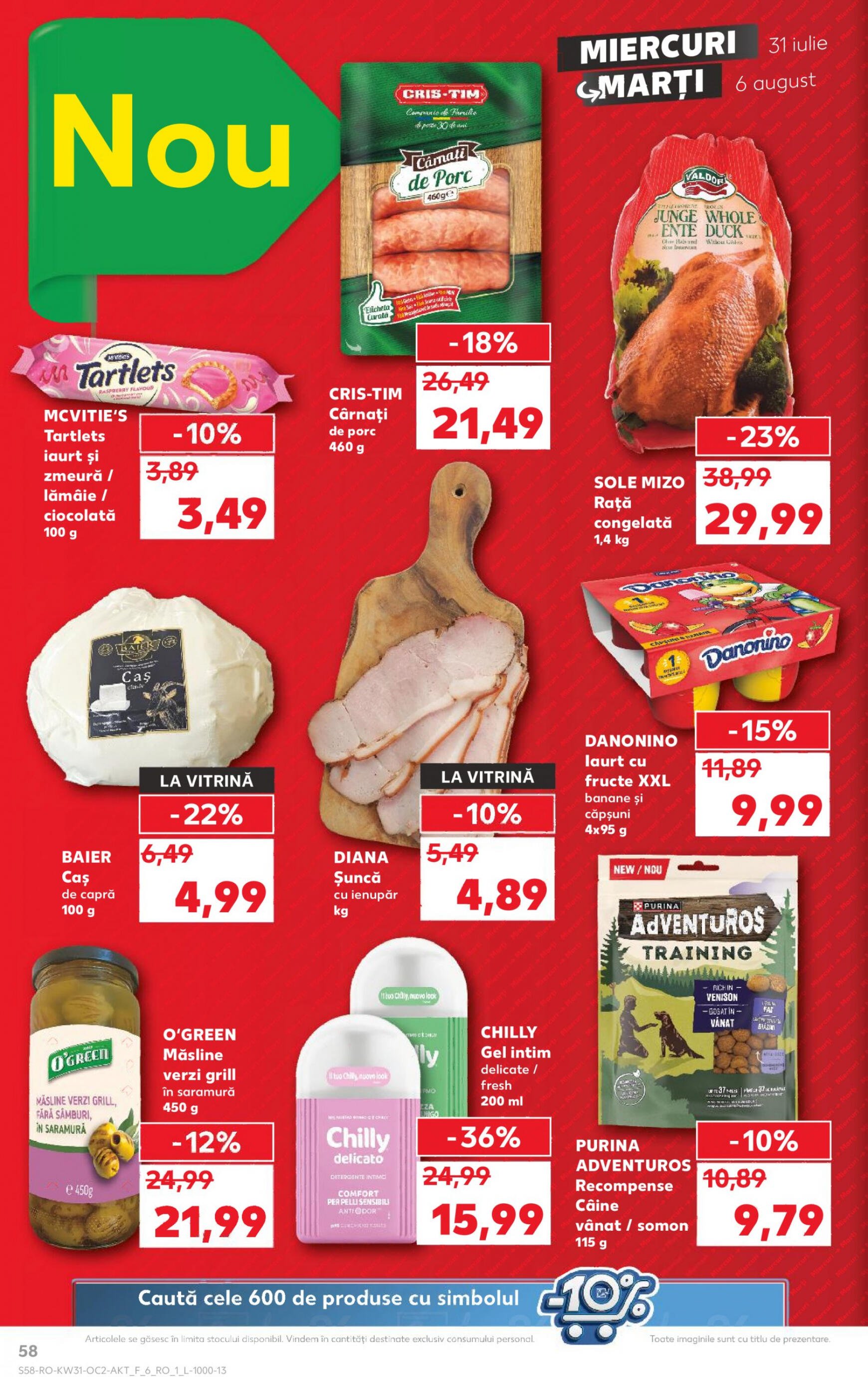 kaufland - Catalog nou Kaufland 31.07. - 06.08. - page: 58