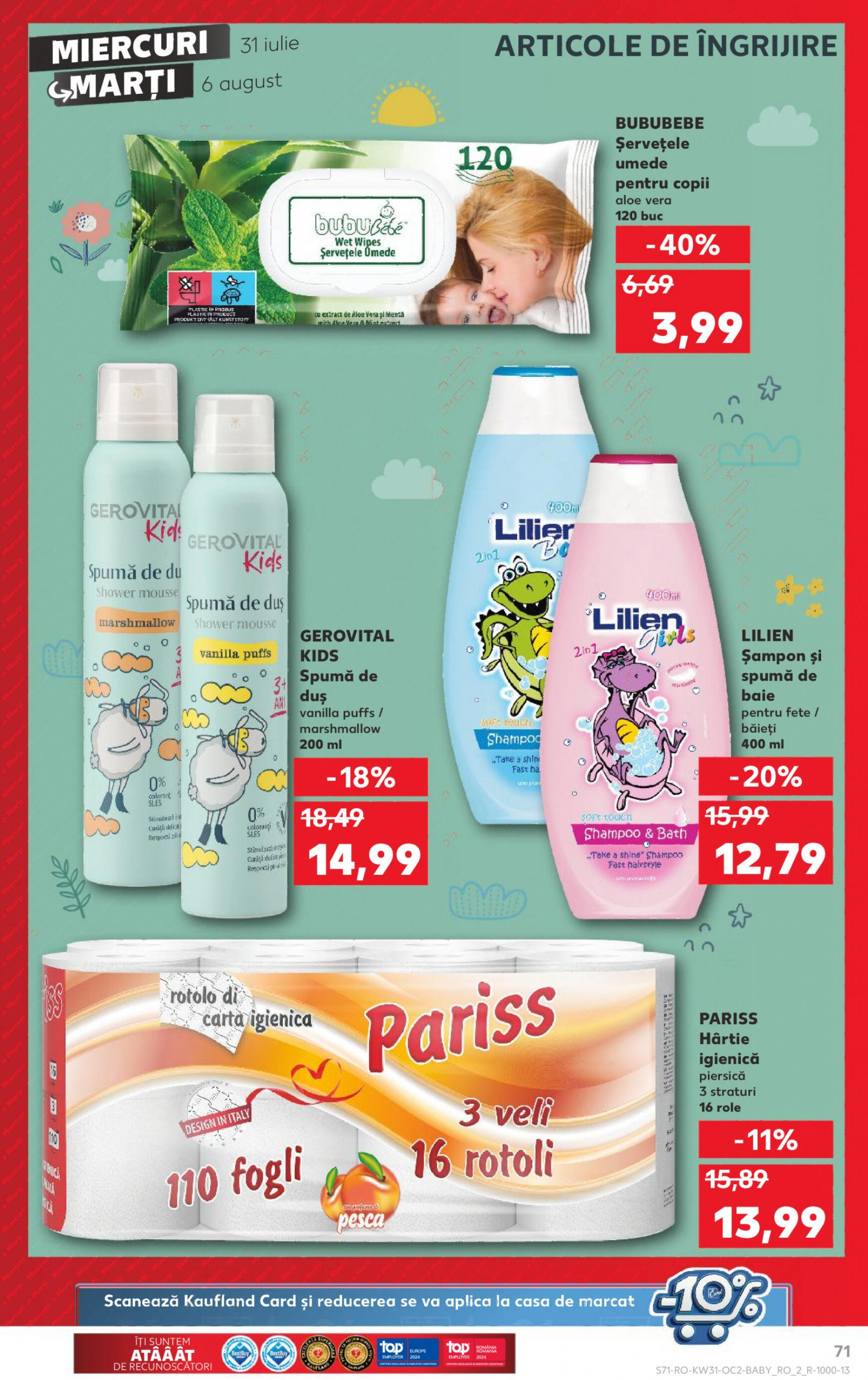 kaufland - Catalog nou Kaufland 31.07. - 06.08. - page: 71