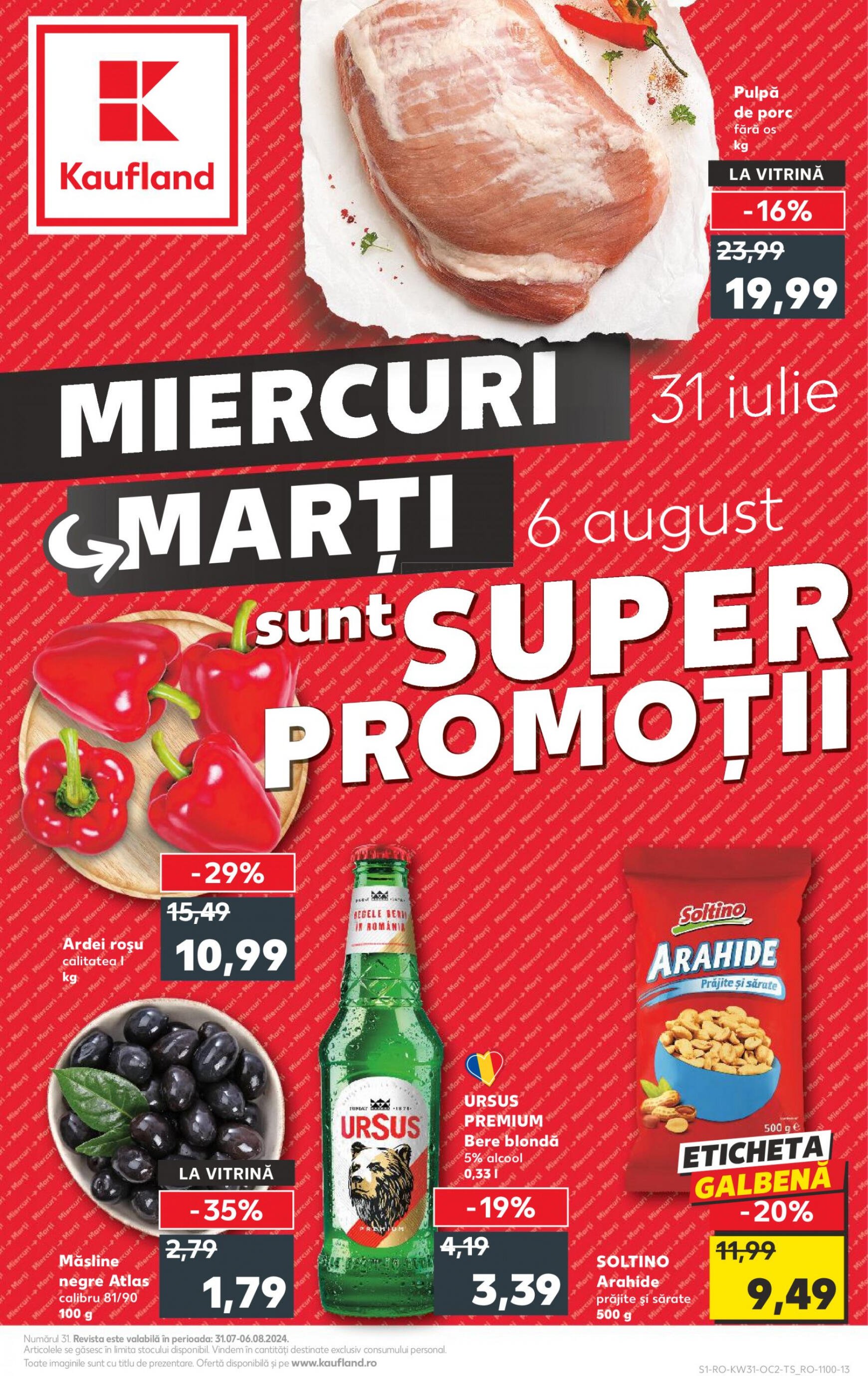 kaufland - Catalog nou Kaufland 31.07. - 06.08. - page: 1