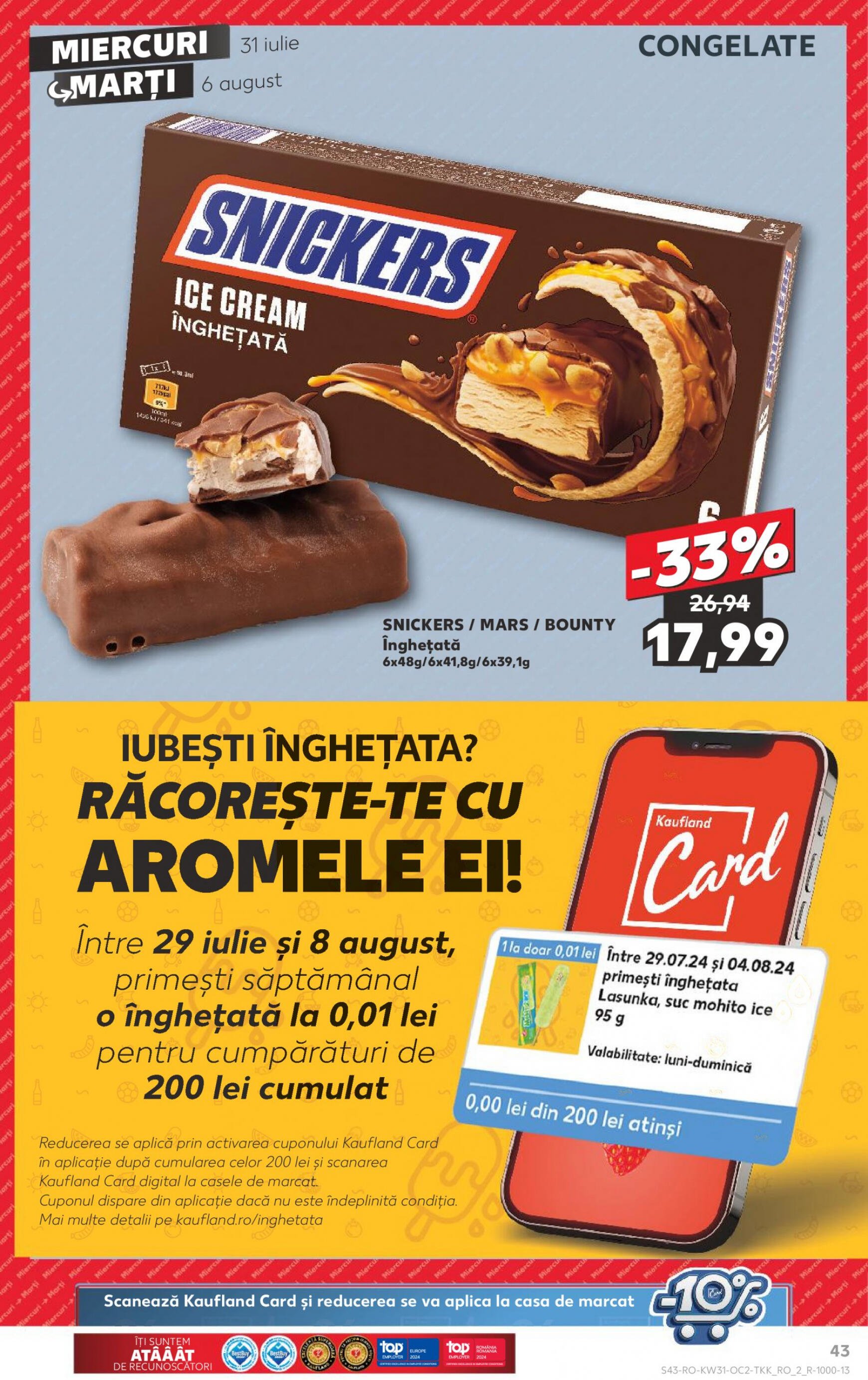 kaufland - Catalog nou Kaufland 31.07. - 06.08. - page: 43