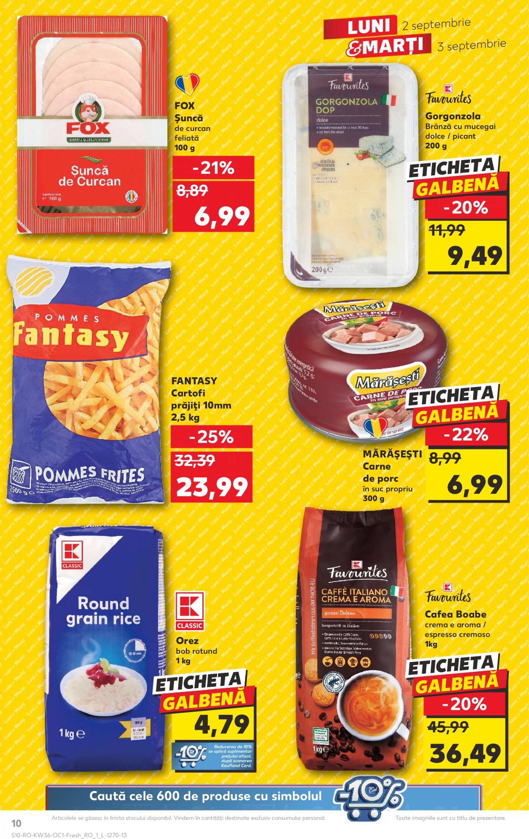 kaufland - Catalog nou Kaufland 02.09. - 03.09. - page: 10