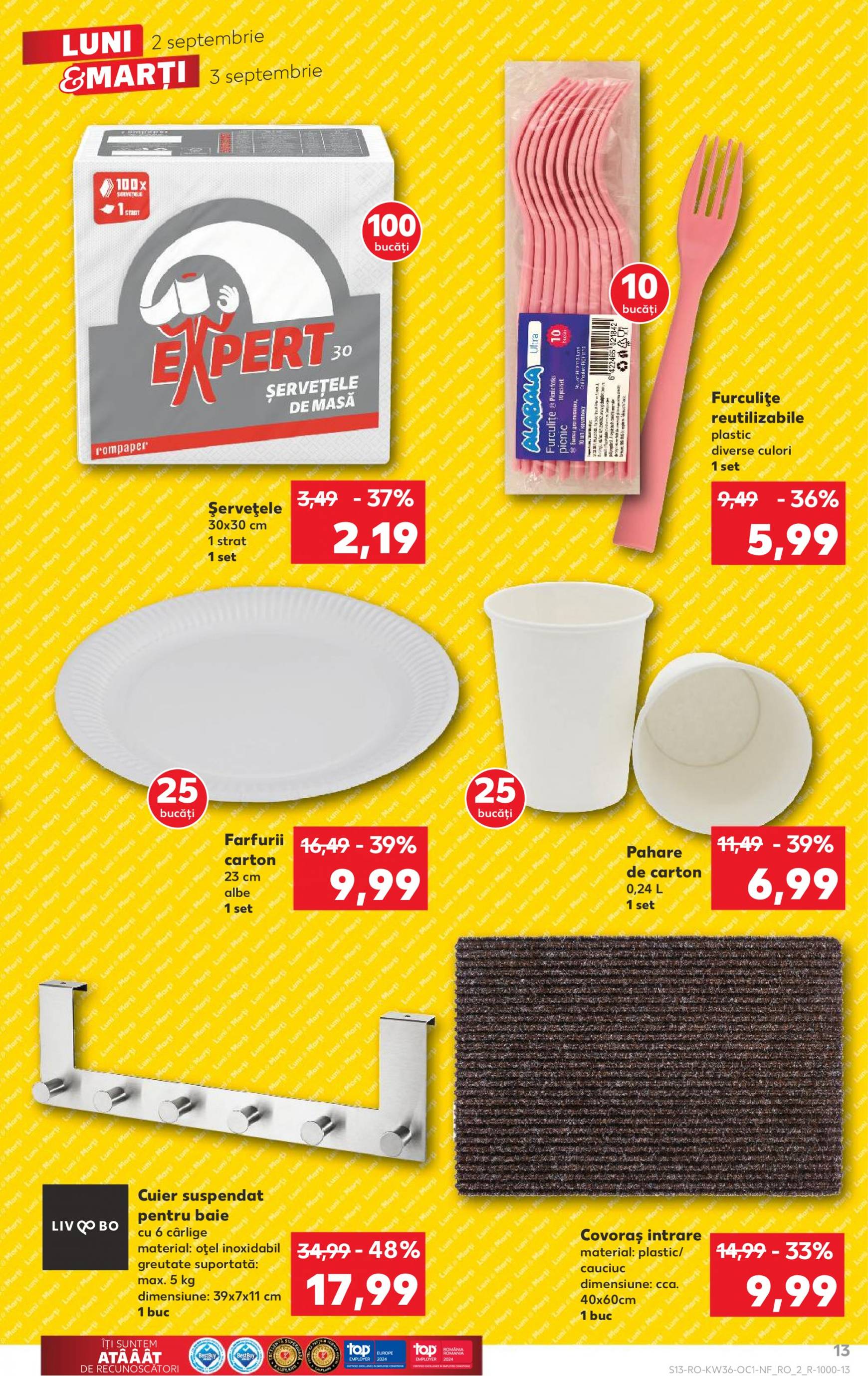 kaufland - Catalog nou Kaufland 02.09. - 03.09. - page: 13