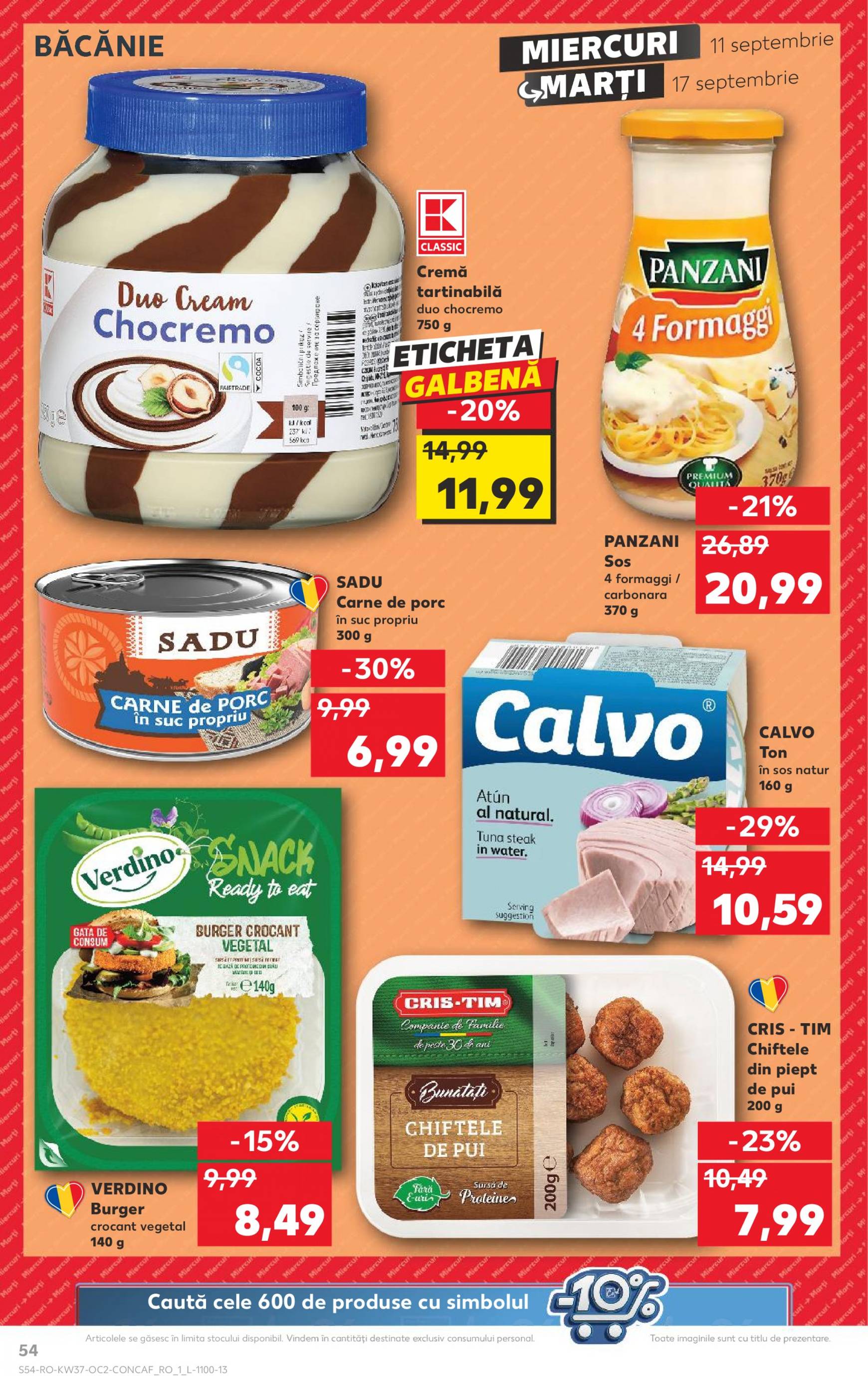 kaufland - Catalog nou Kaufland 11.09. - 17.09. - page: 54