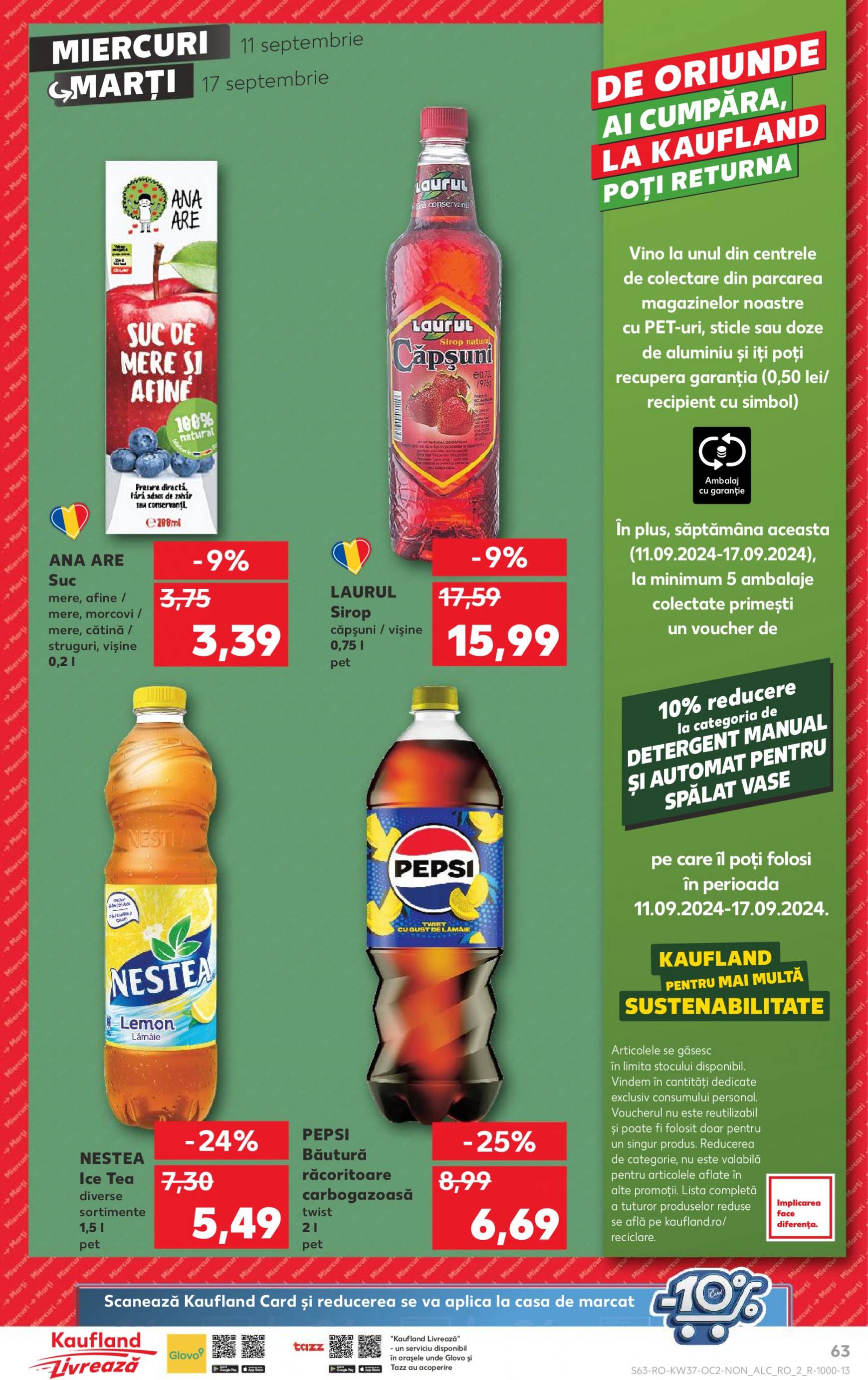 kaufland - Catalog nou Kaufland 11.09. - 17.09. - page: 63