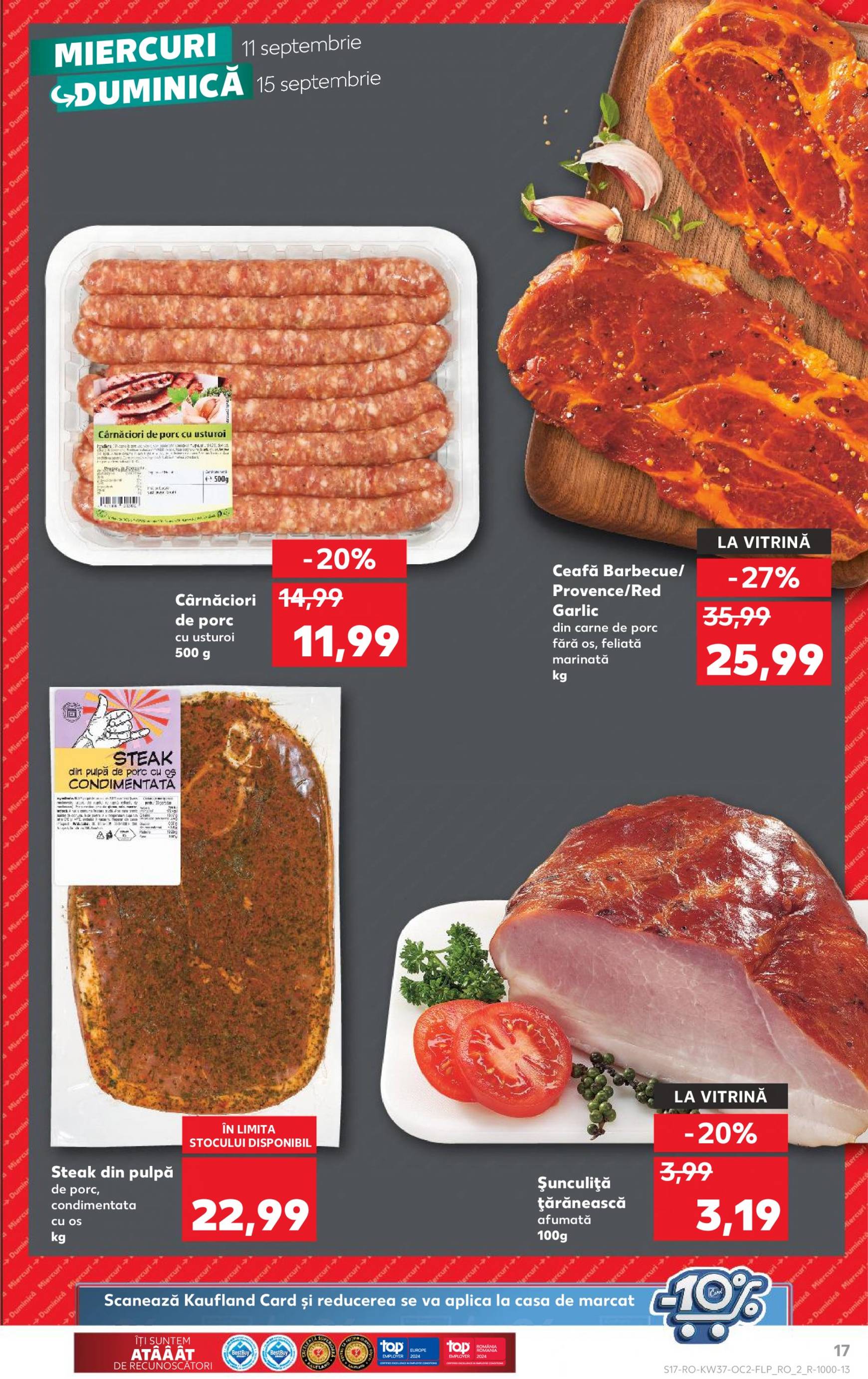 kaufland - Catalog nou Kaufland 11.09. - 17.09. - page: 17