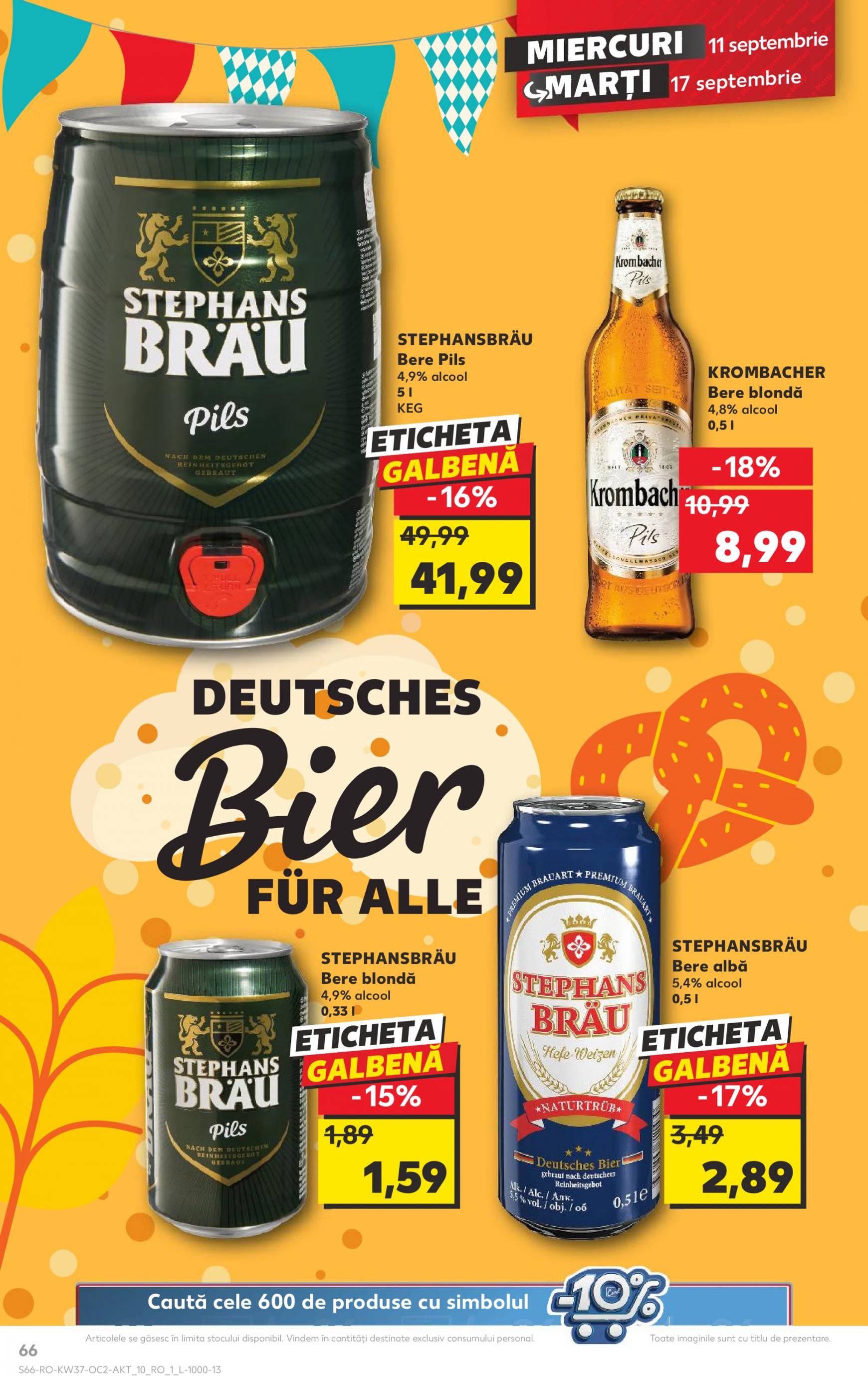 kaufland - Catalog nou Kaufland 11.09. - 17.09. - page: 66