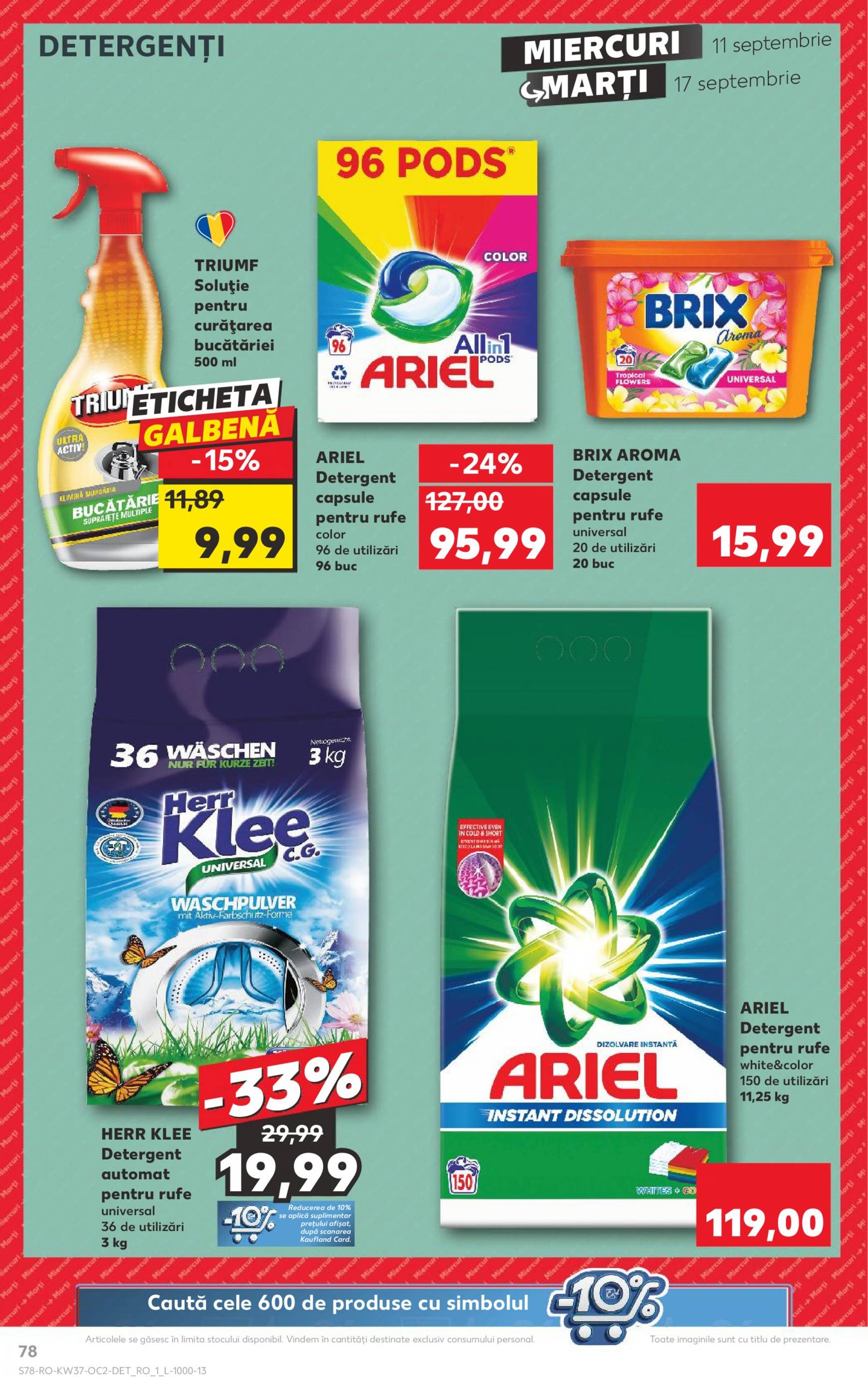 kaufland - Catalog nou Kaufland 11.09. - 17.09. - page: 78