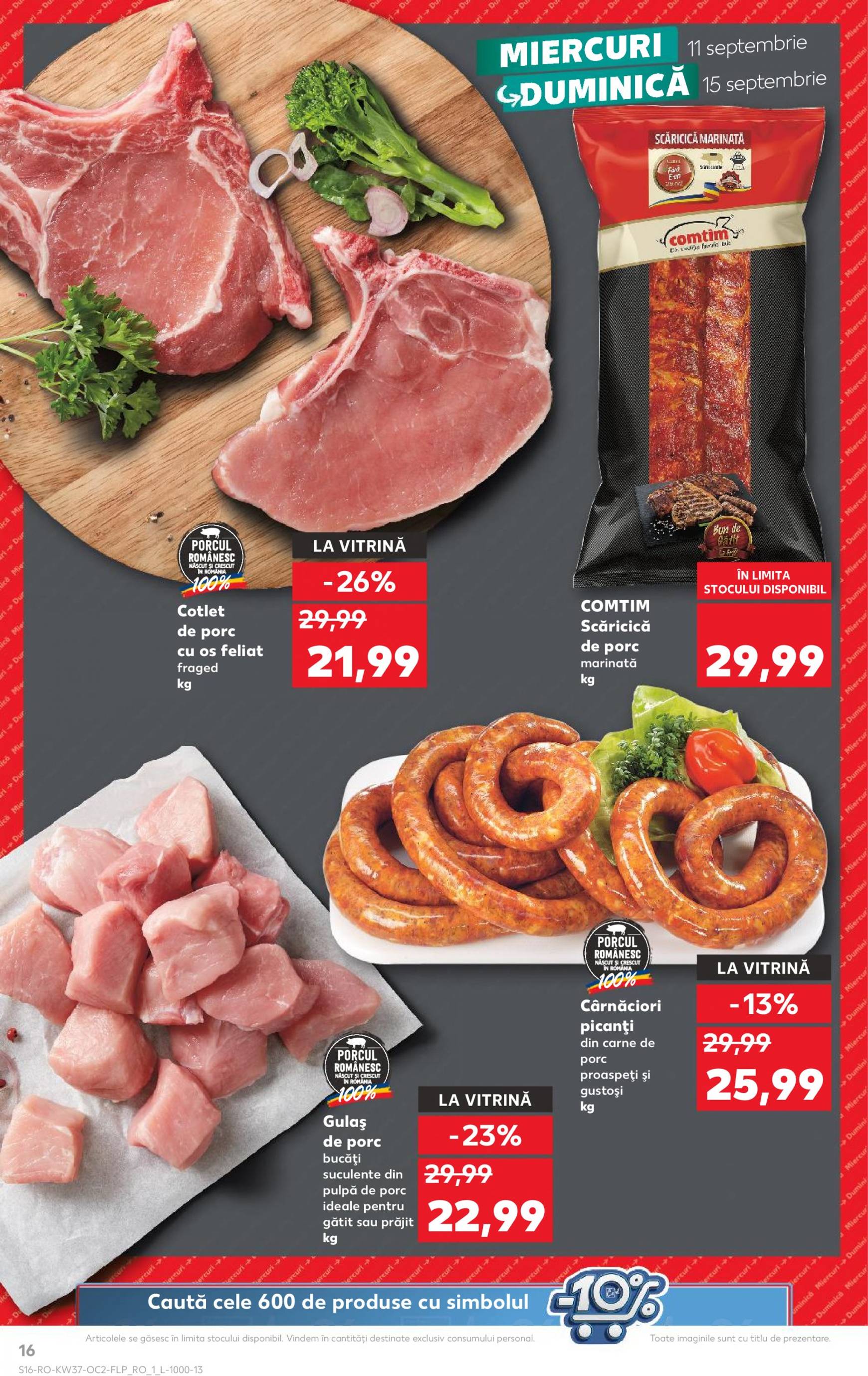 kaufland - Catalog nou Kaufland 11.09. - 17.09. - page: 16