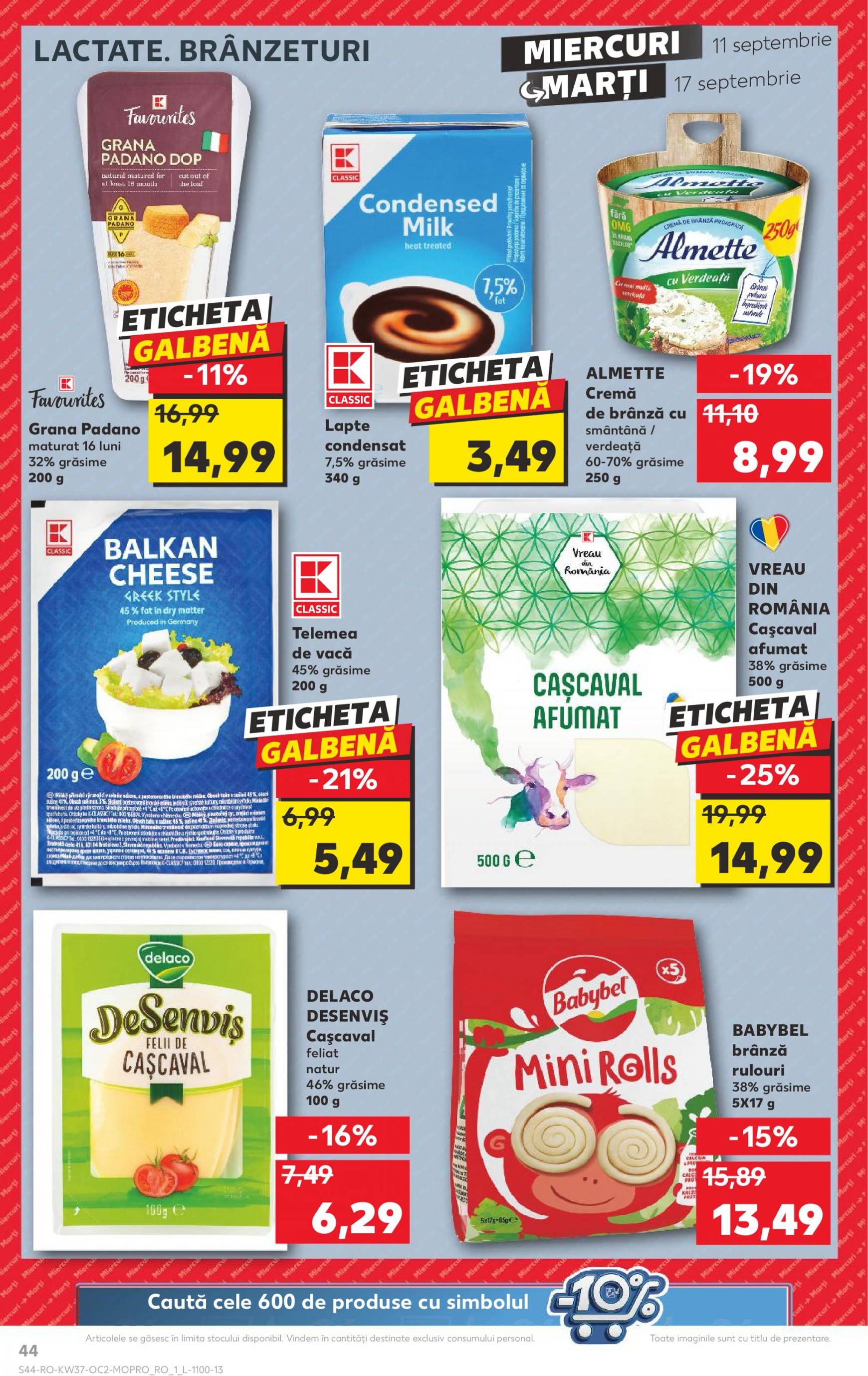 kaufland - Catalog nou Kaufland 11.09. - 17.09. - page: 44