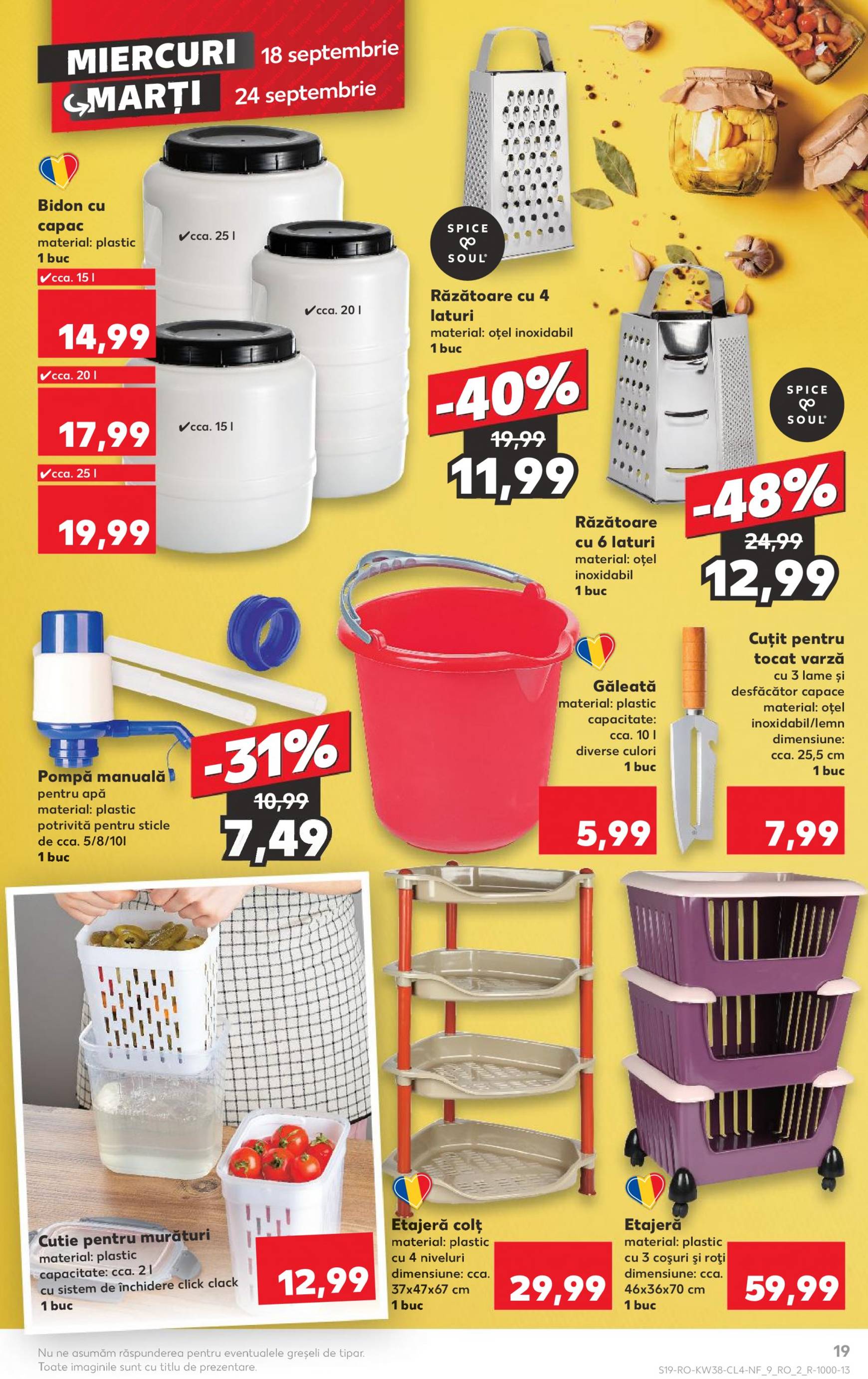 kaufland - Catalog nou Kaufland 18.09. - 24.09. - page: 19