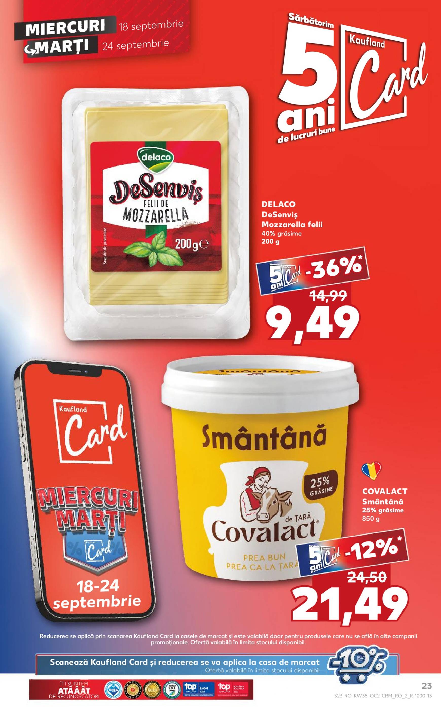 kaufland - Catalog nou Kaufland 18.09. - 24.09. - page: 23