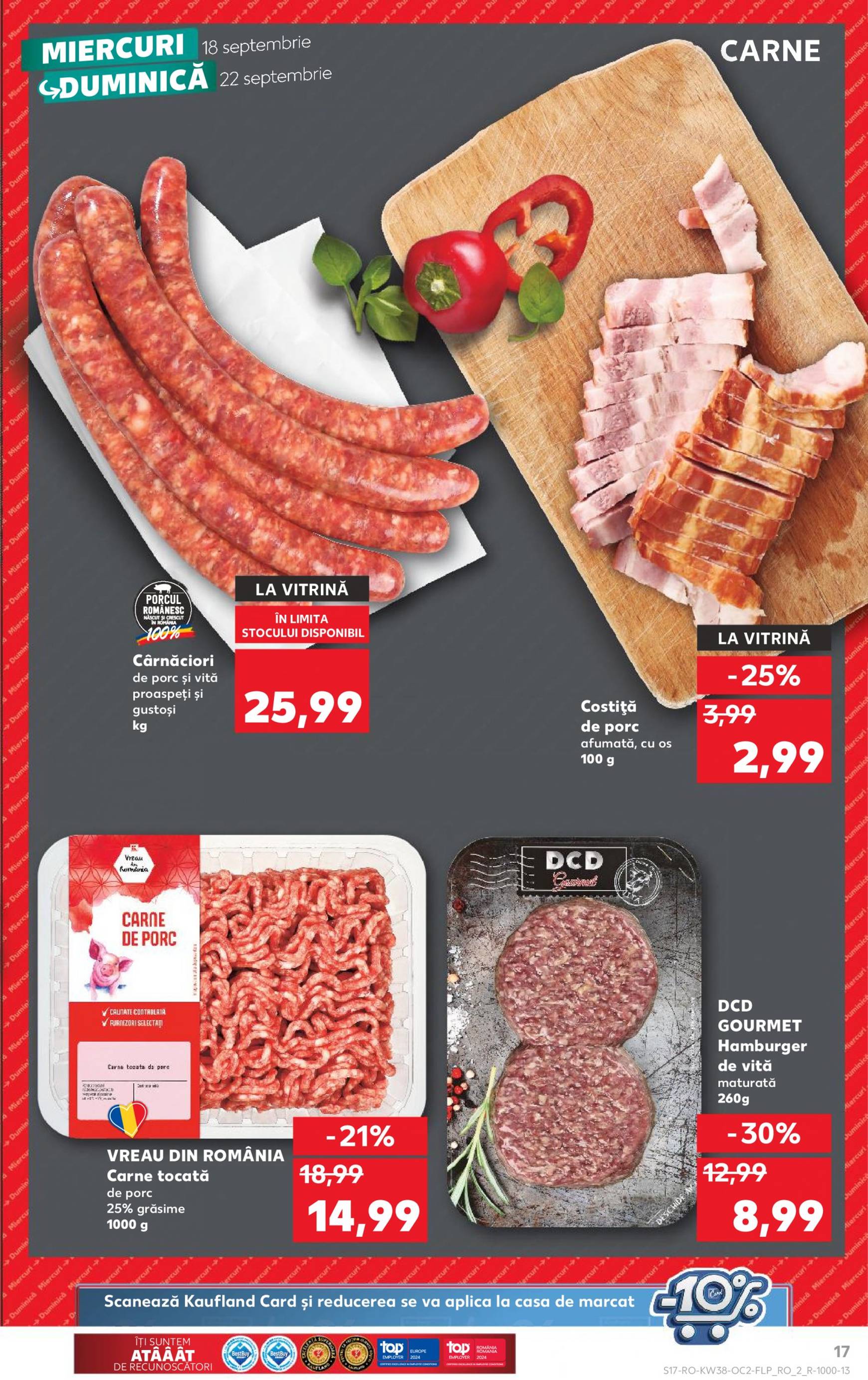 kaufland - Catalog nou Kaufland 18.09. - 24.09. - page: 17