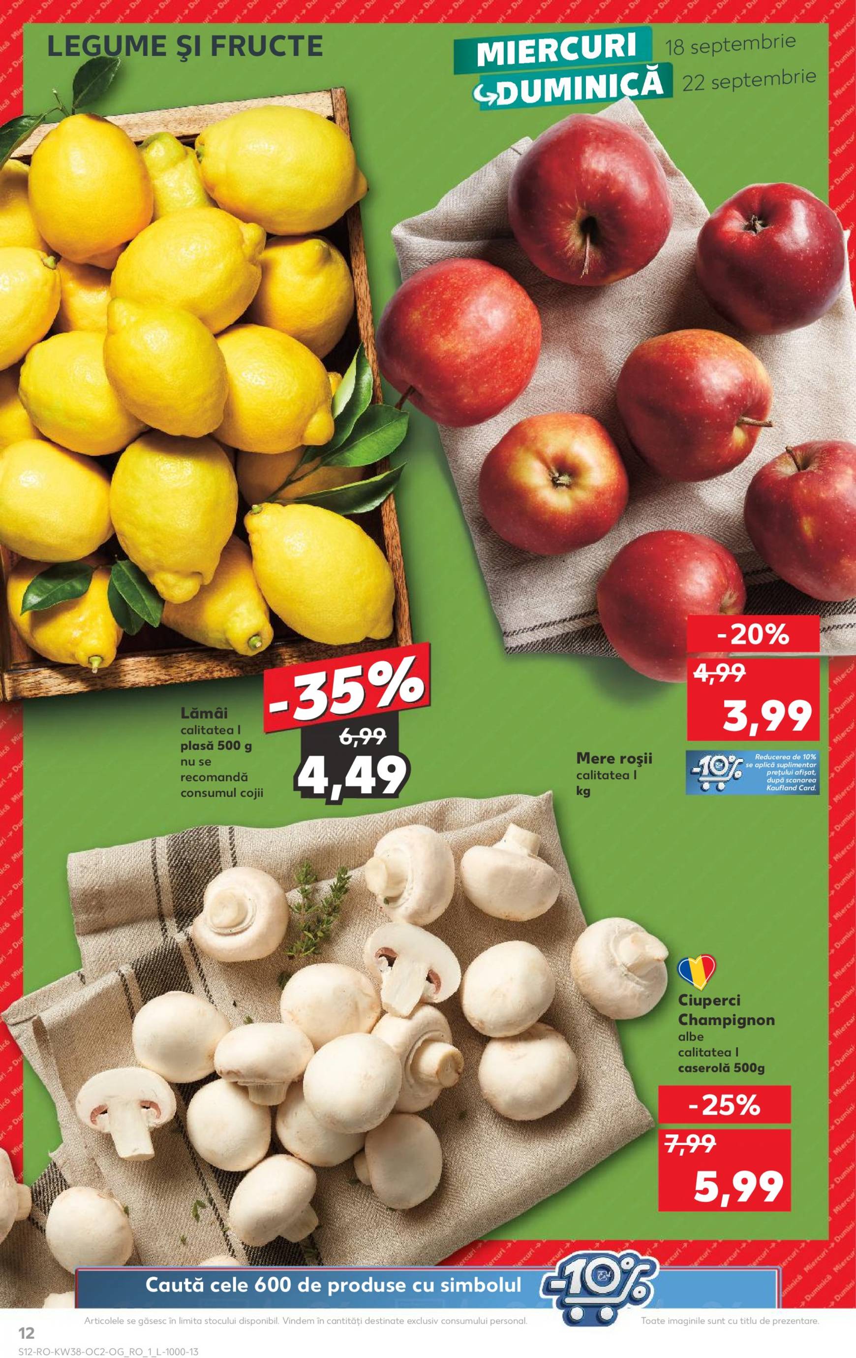 kaufland - Catalog nou Kaufland 18.09. - 24.09. - page: 12