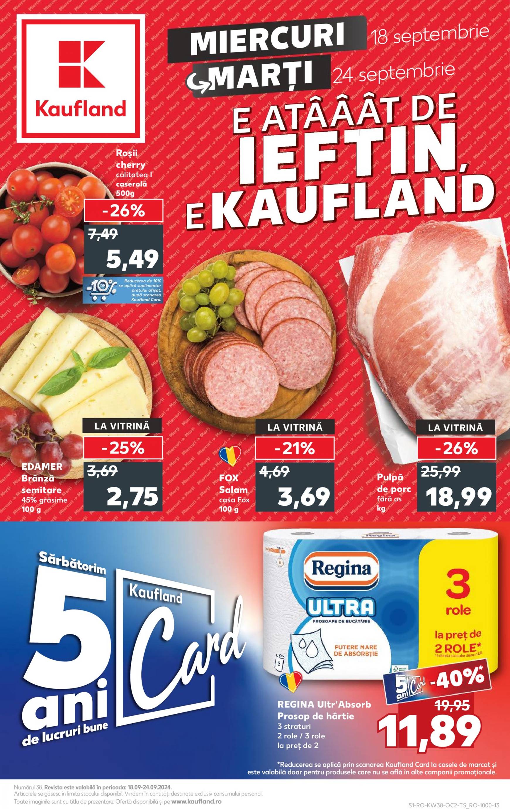 kaufland - Catalog nou Kaufland 18.09. - 24.09.