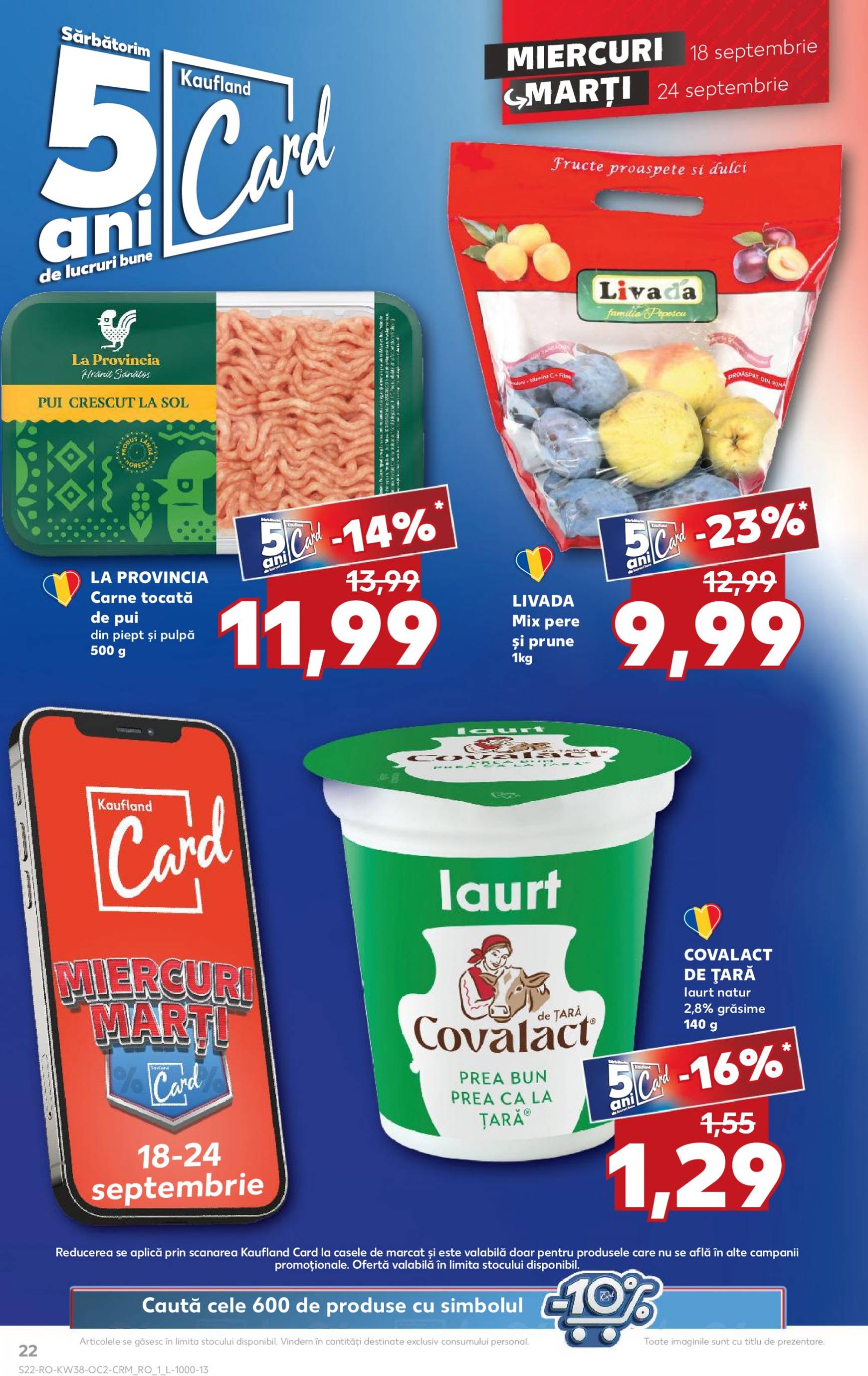 kaufland - Catalog nou Kaufland 18.09. - 24.09. - page: 22