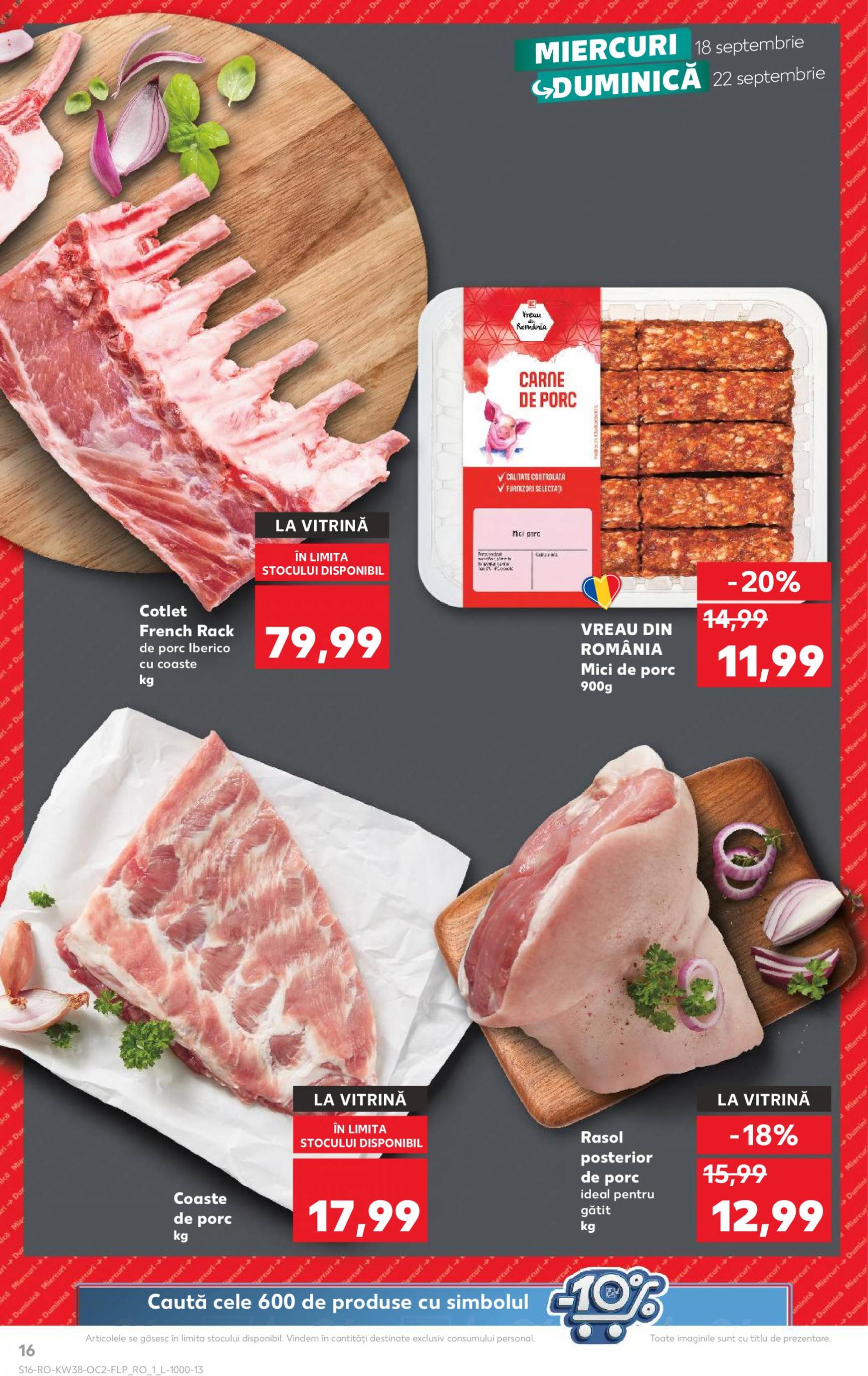 kaufland - Catalog nou Kaufland 18.09. - 24.09. - page: 16