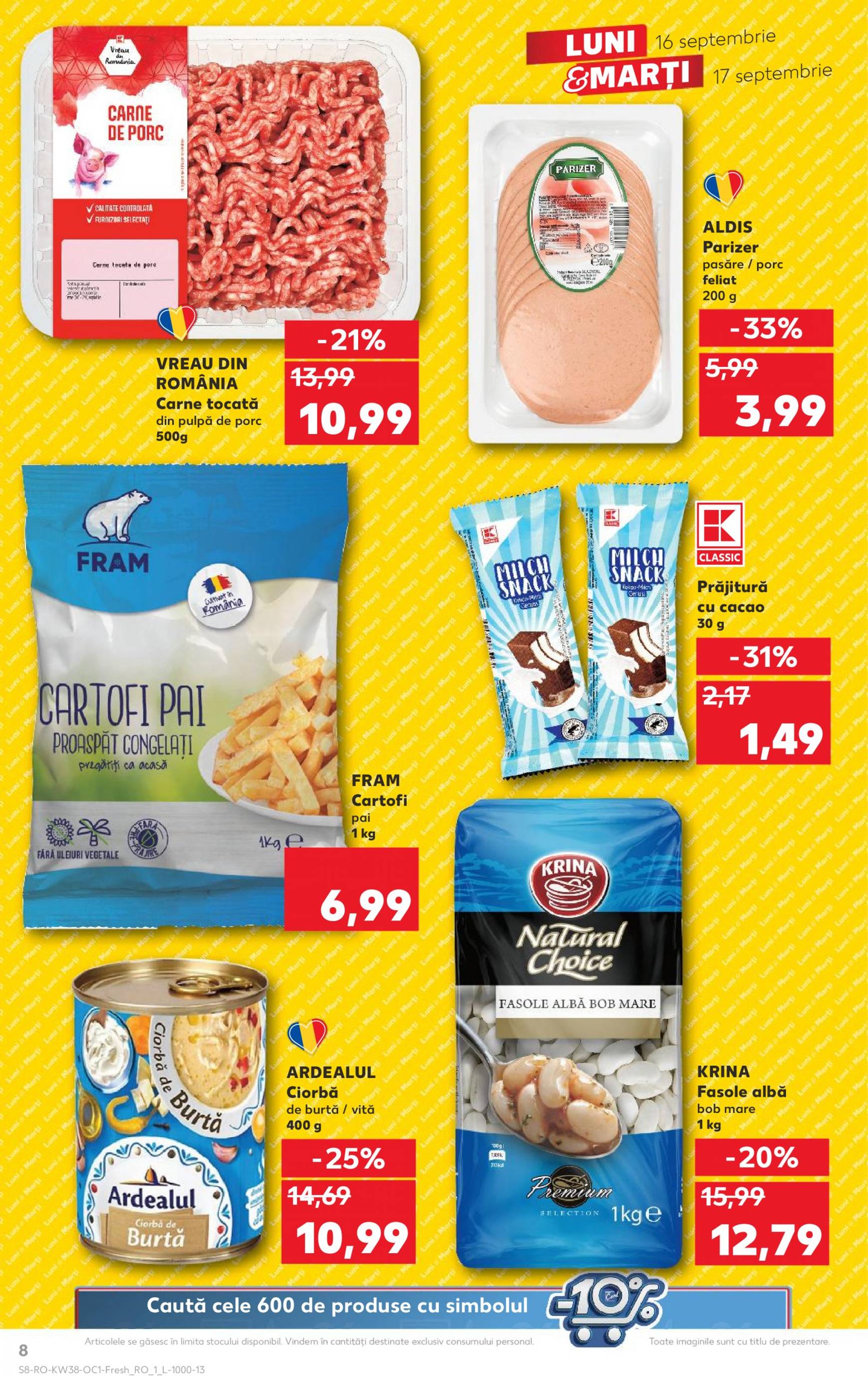 kaufland - Catalog nou Kaufland 16.09. - 17.09. - page: 8