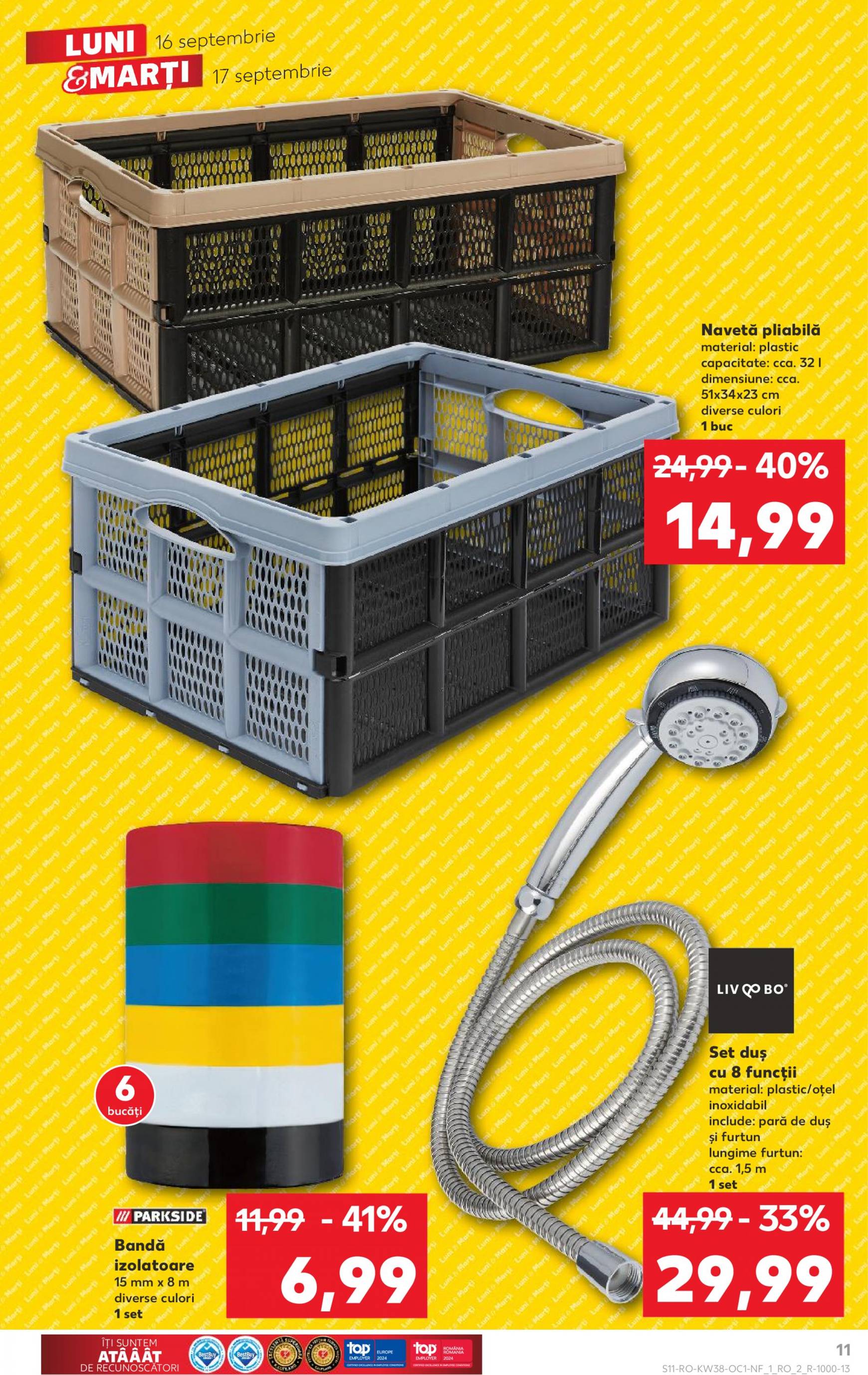 kaufland - Catalog nou Kaufland 16.09. - 17.09. - page: 11