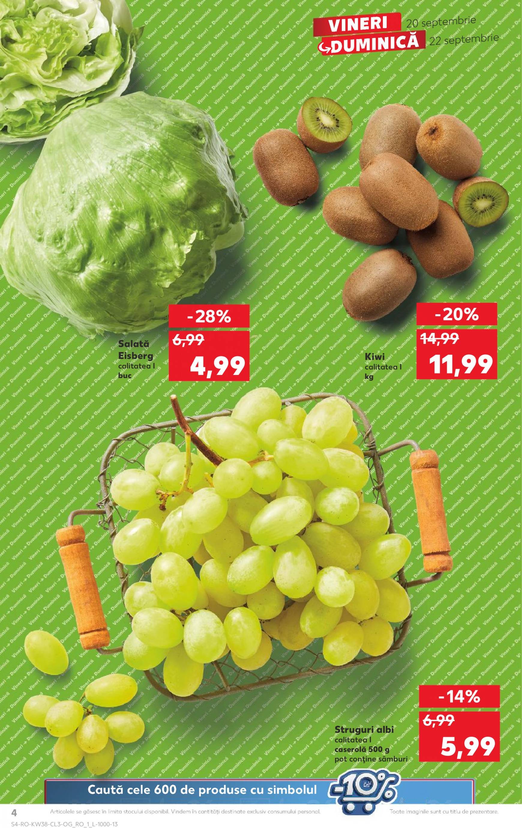 kaufland - Catalog nou Kaufland 20.09. - 22.09. - page: 4