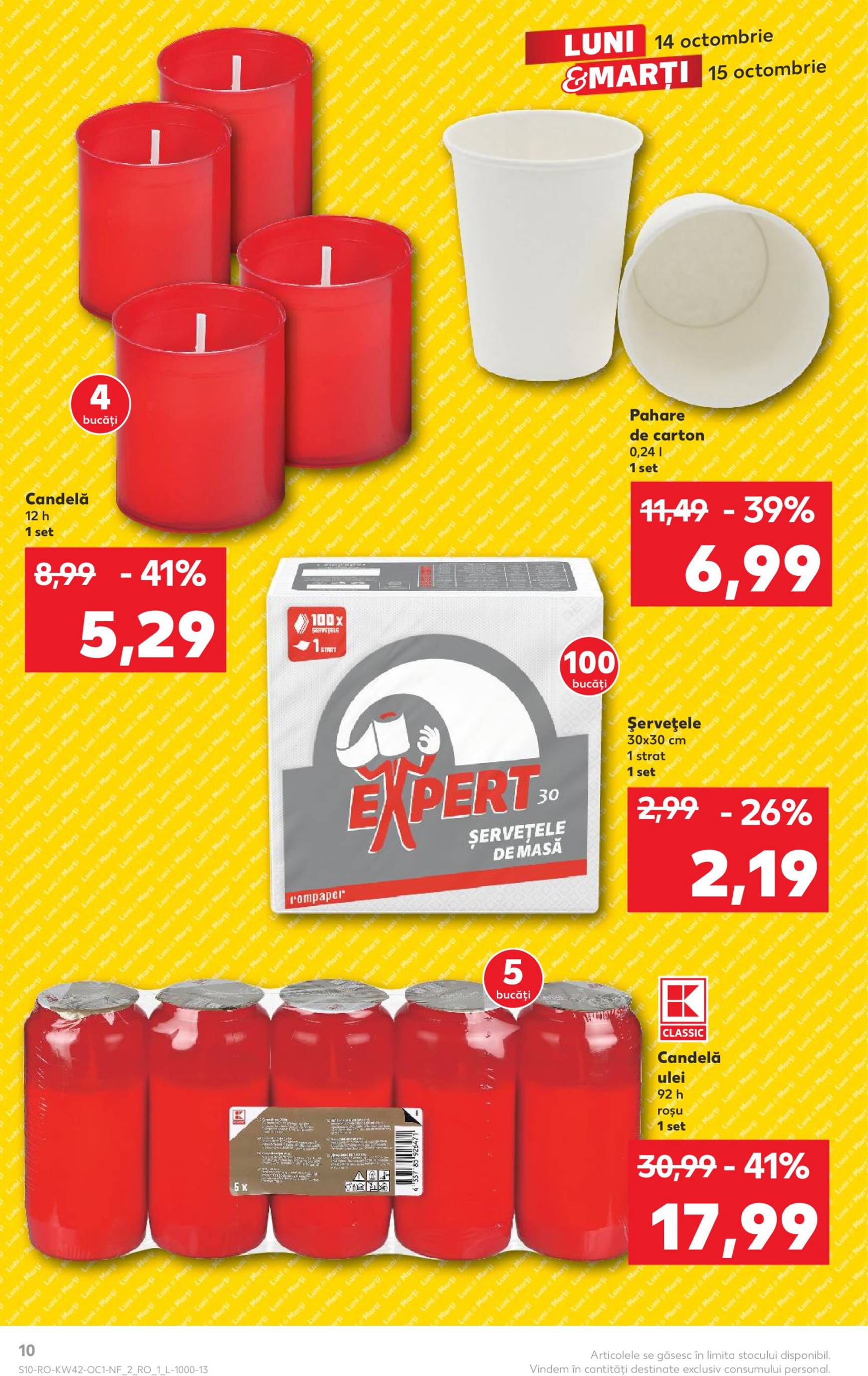 kaufland - Catalog Kaufland valabil din 14.10. - 15.10. - page: 10