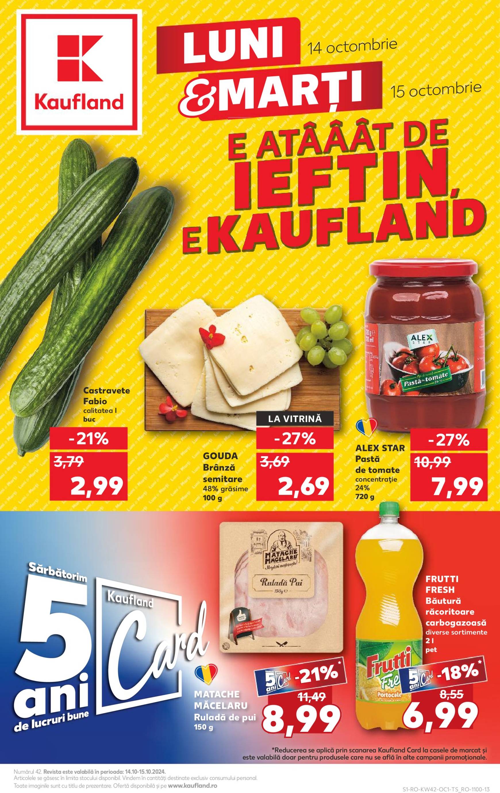 kaufland - Catalog Kaufland valabil din 14.10. - 15.10.