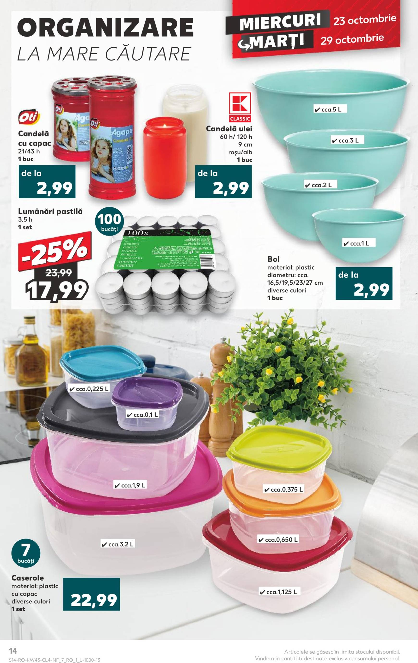 kaufland - Catalog Kaufland valabil din 23.10. - 29.10. - page: 14