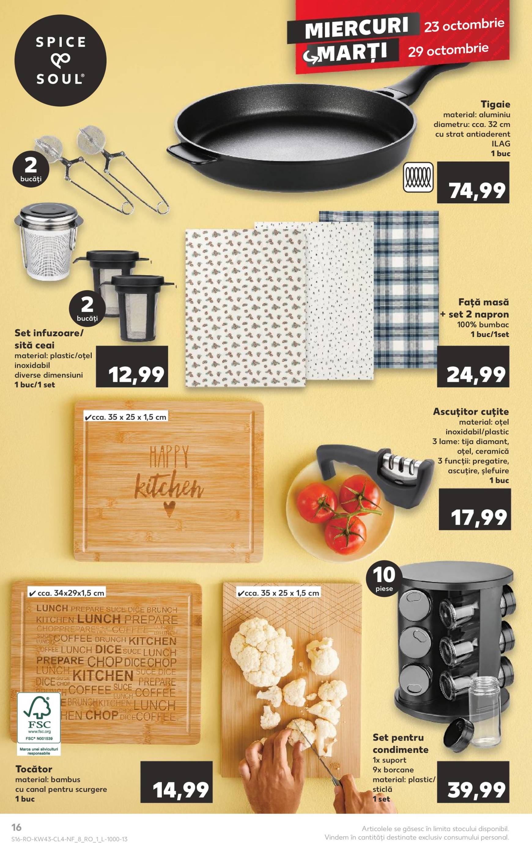 kaufland - Catalog Kaufland valabil din 23.10. - 29.10. - page: 16