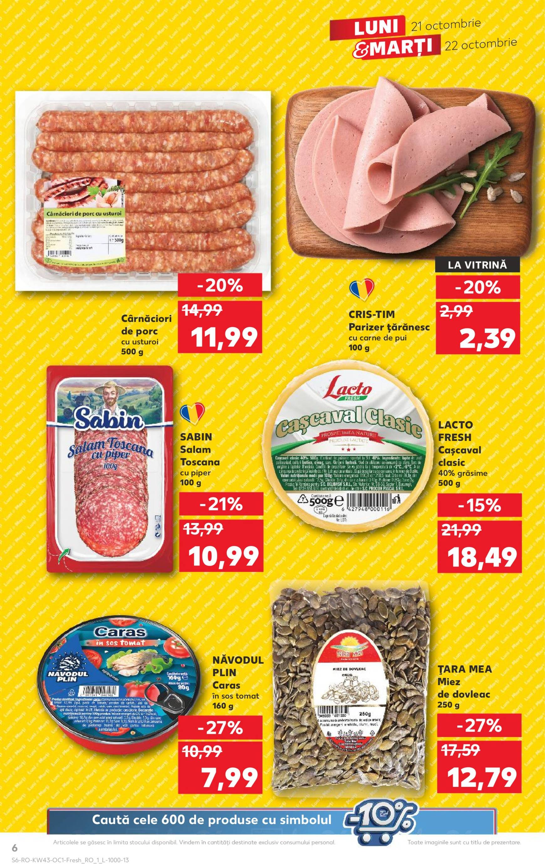 kaufland - Catalog Kaufland valabil din 21.10. - 22.10. - page: 6