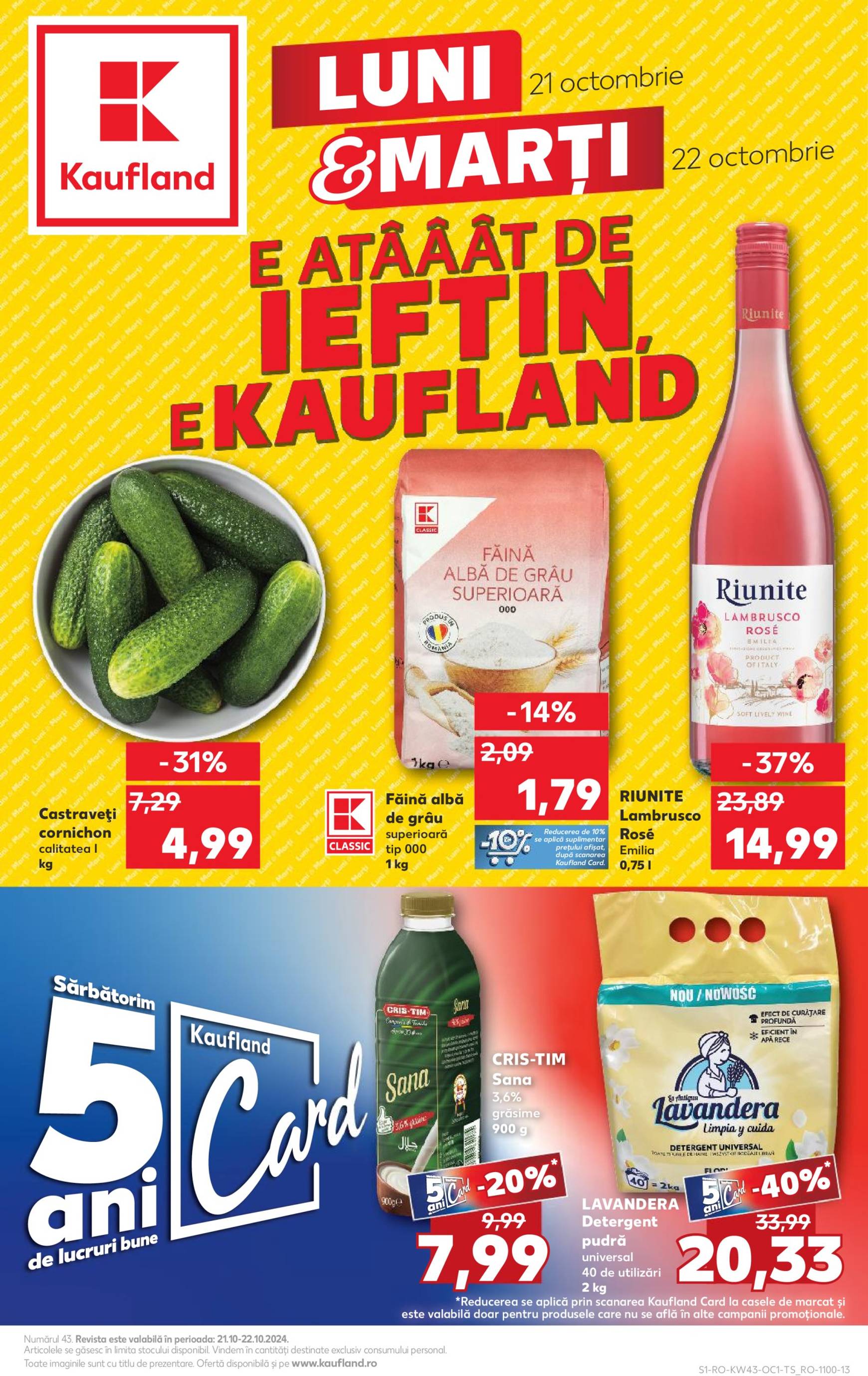 kaufland - Catalog Kaufland valabil din 21.10. - 22.10.