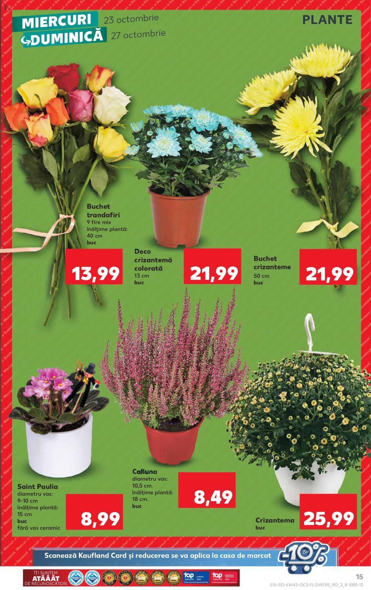 kaufland - Catalog Kaufland - Slatina 23.10.2024 - 29.10.2024 - page: 15