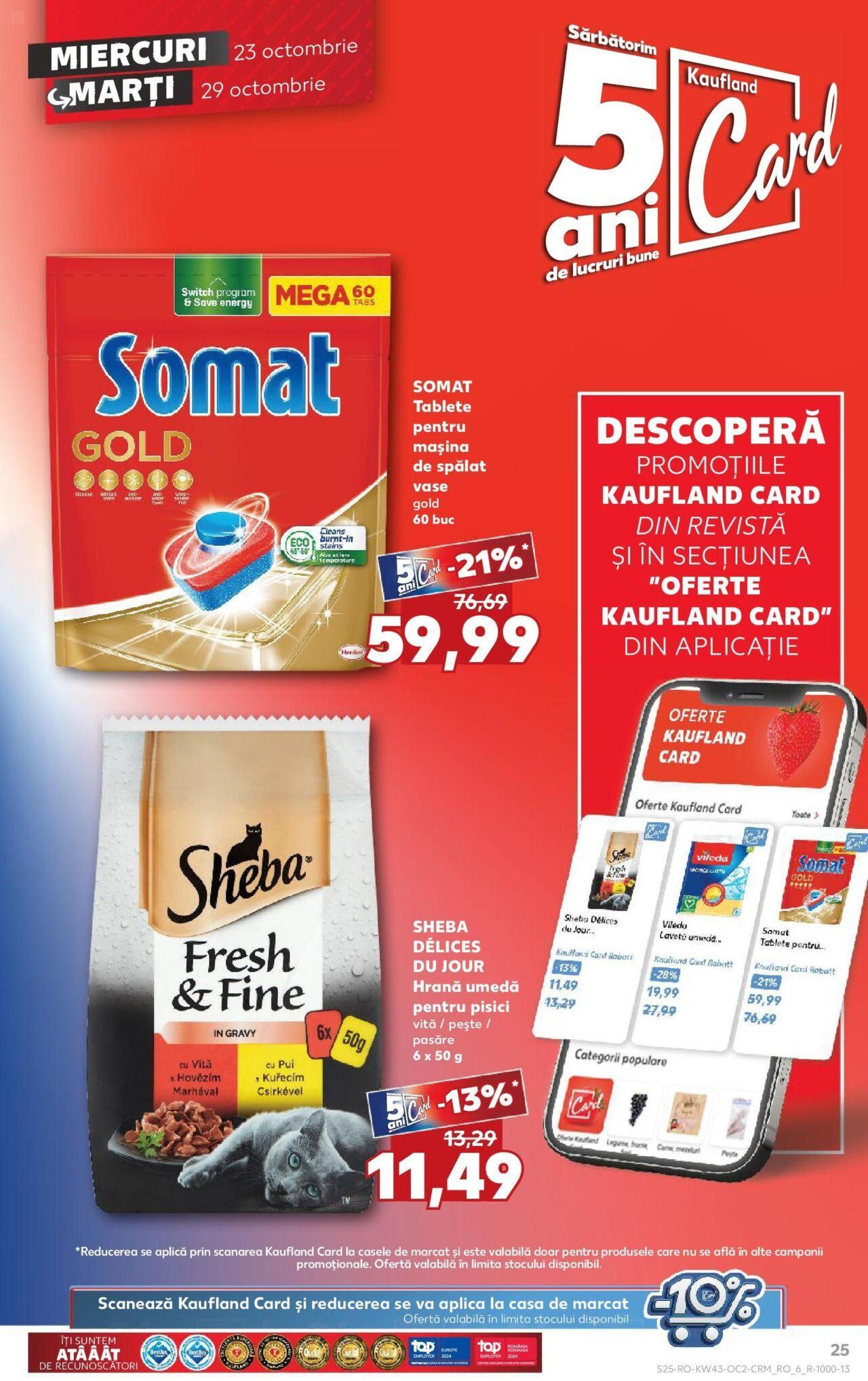 kaufland - Catalog Kaufland - Slatina 23.10.2024 - 29.10.2024 - page: 25